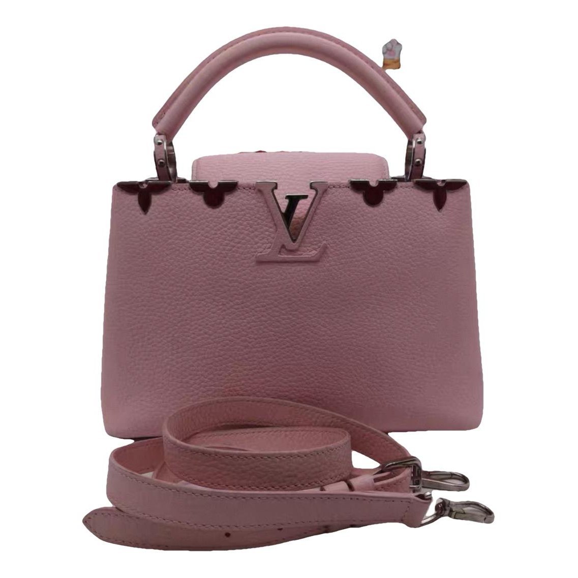 Capucines leather handbag