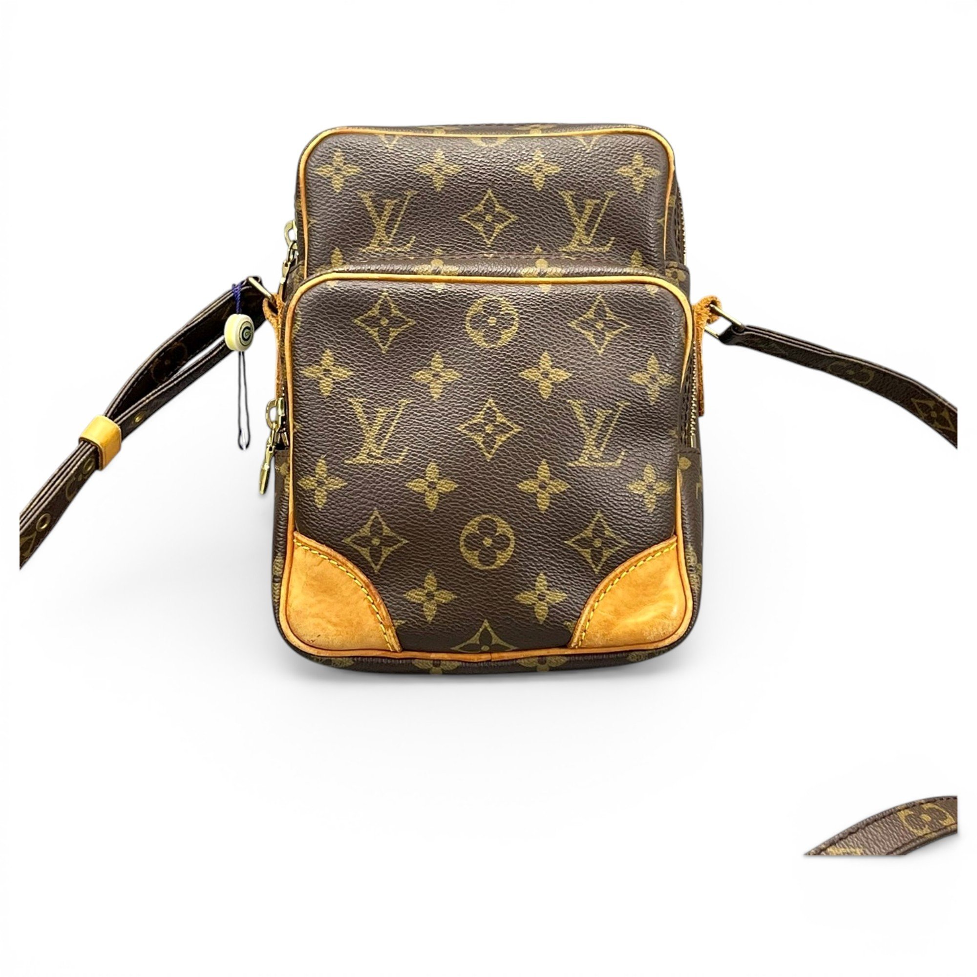 Danube leather crossbody bag