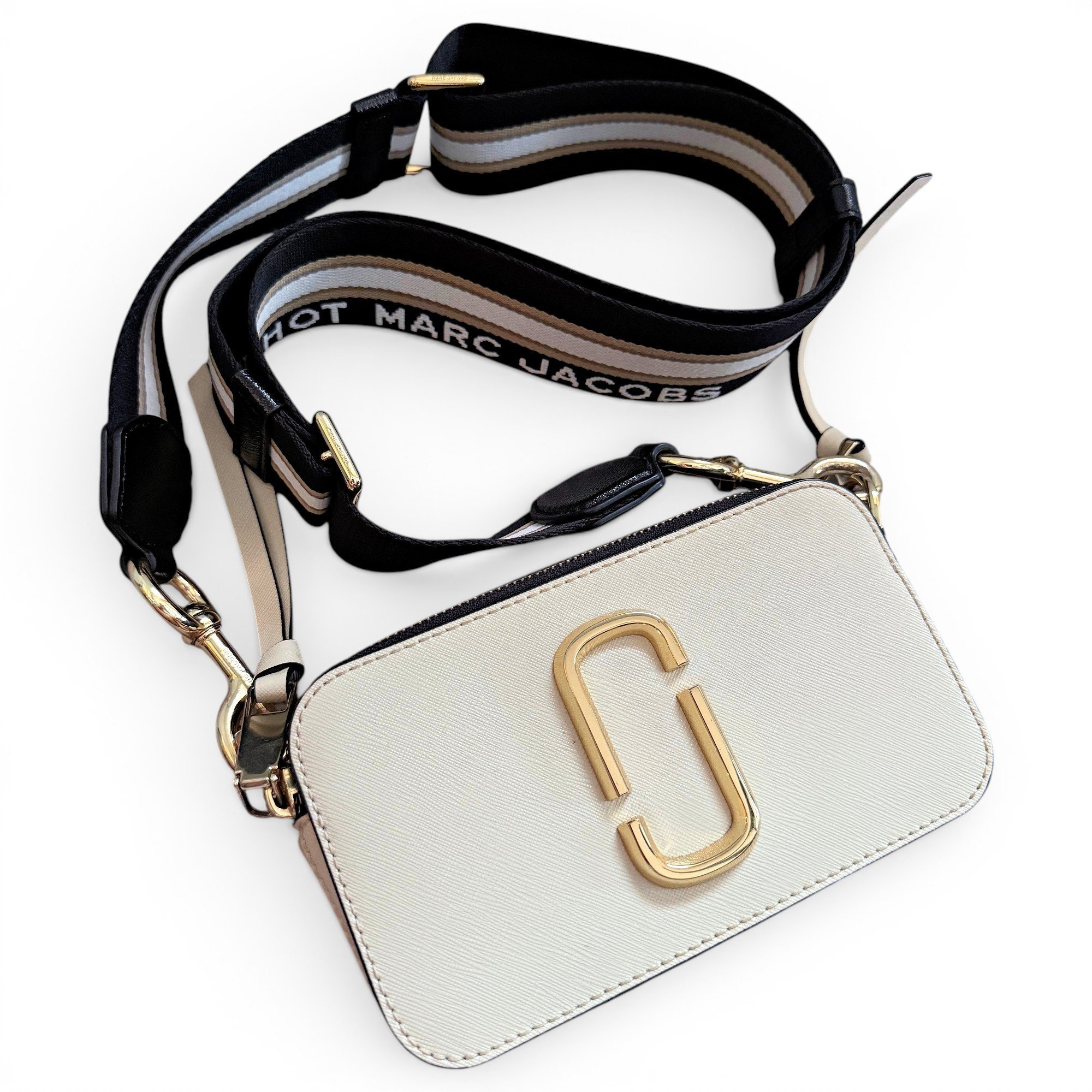Snapshot leather crossbody bag