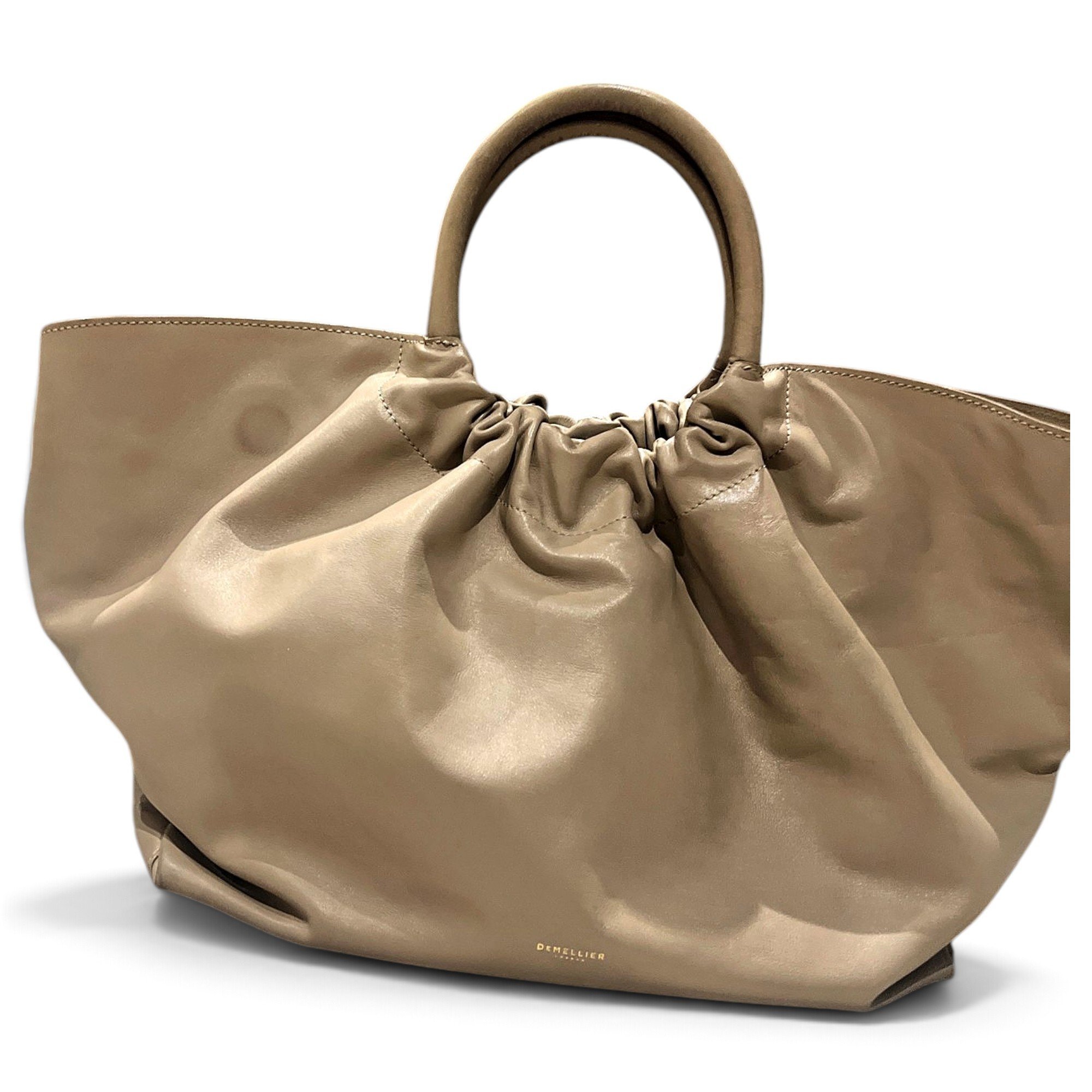 Leather tote