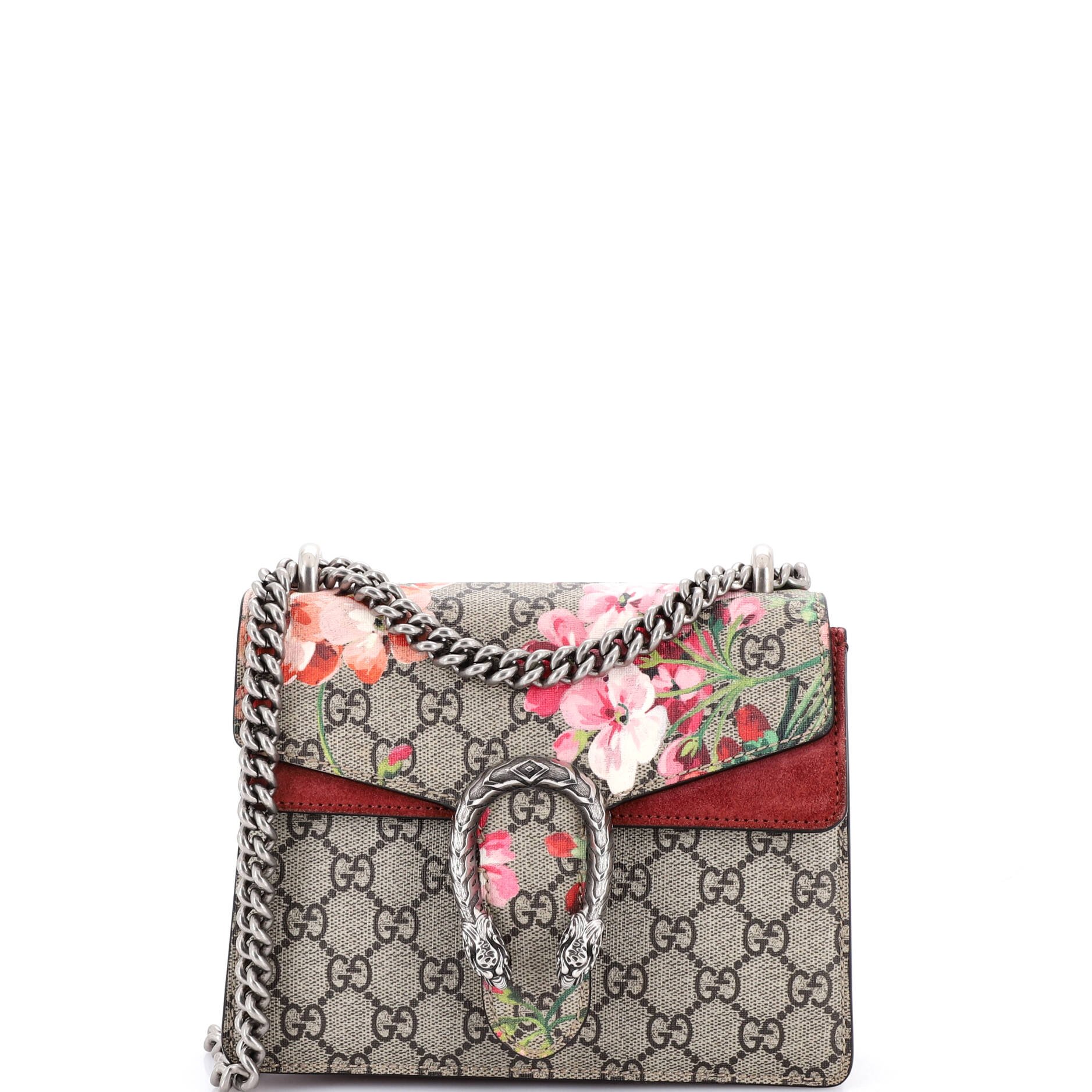 Gucci Dionysus Bag Blooms Print GG Coated Canvas Mini