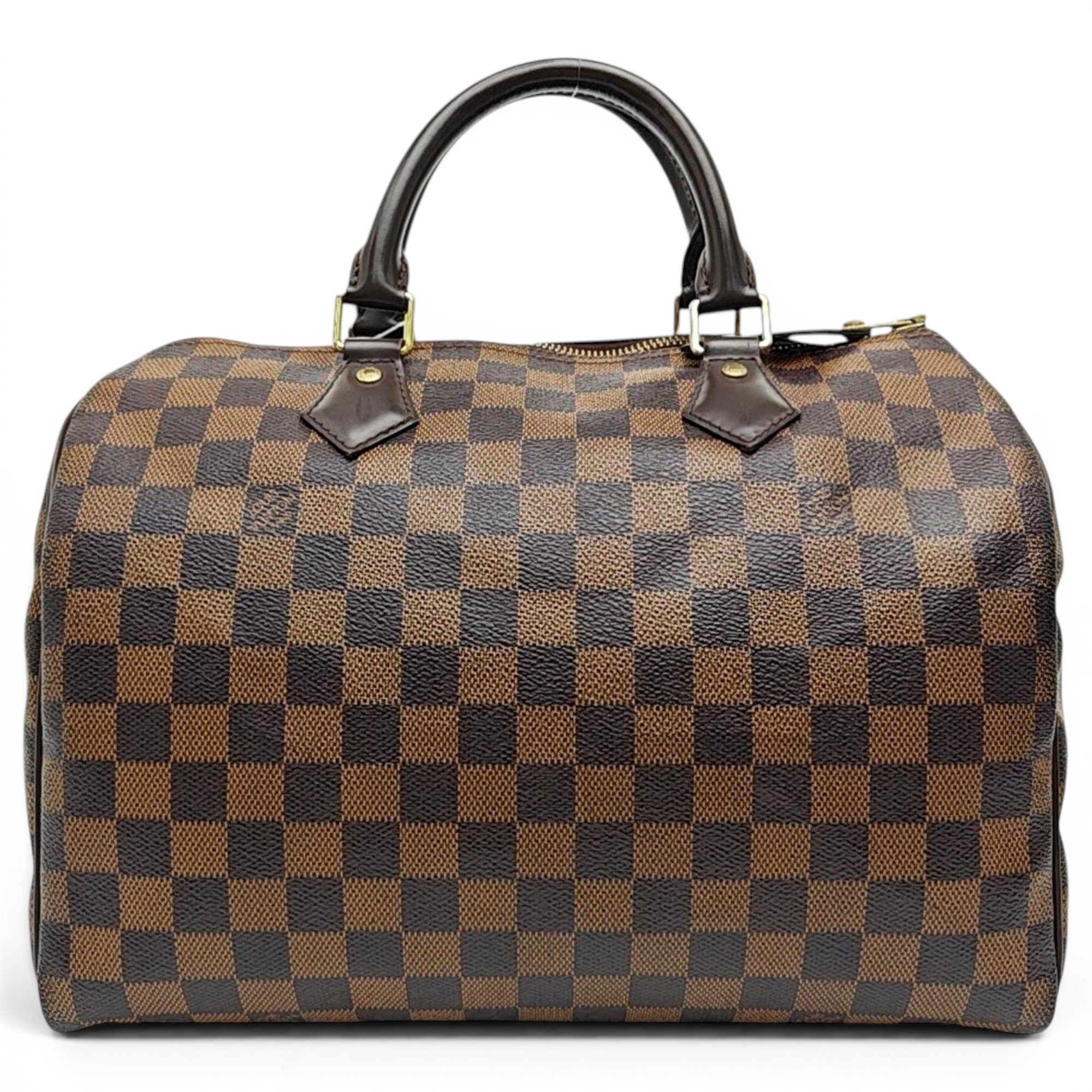 Nano Speedy / Mini HL leather handbag
