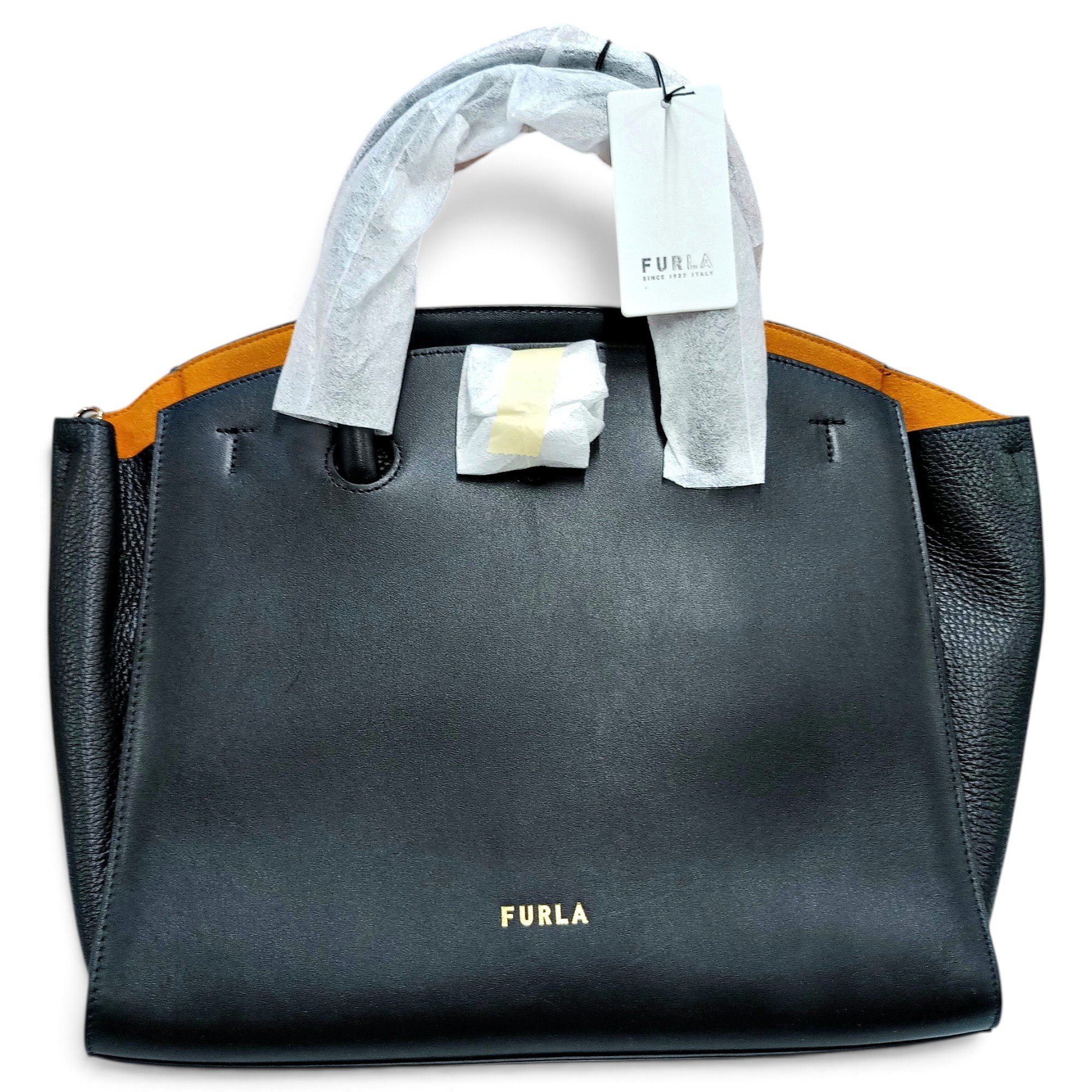 Leather handbag