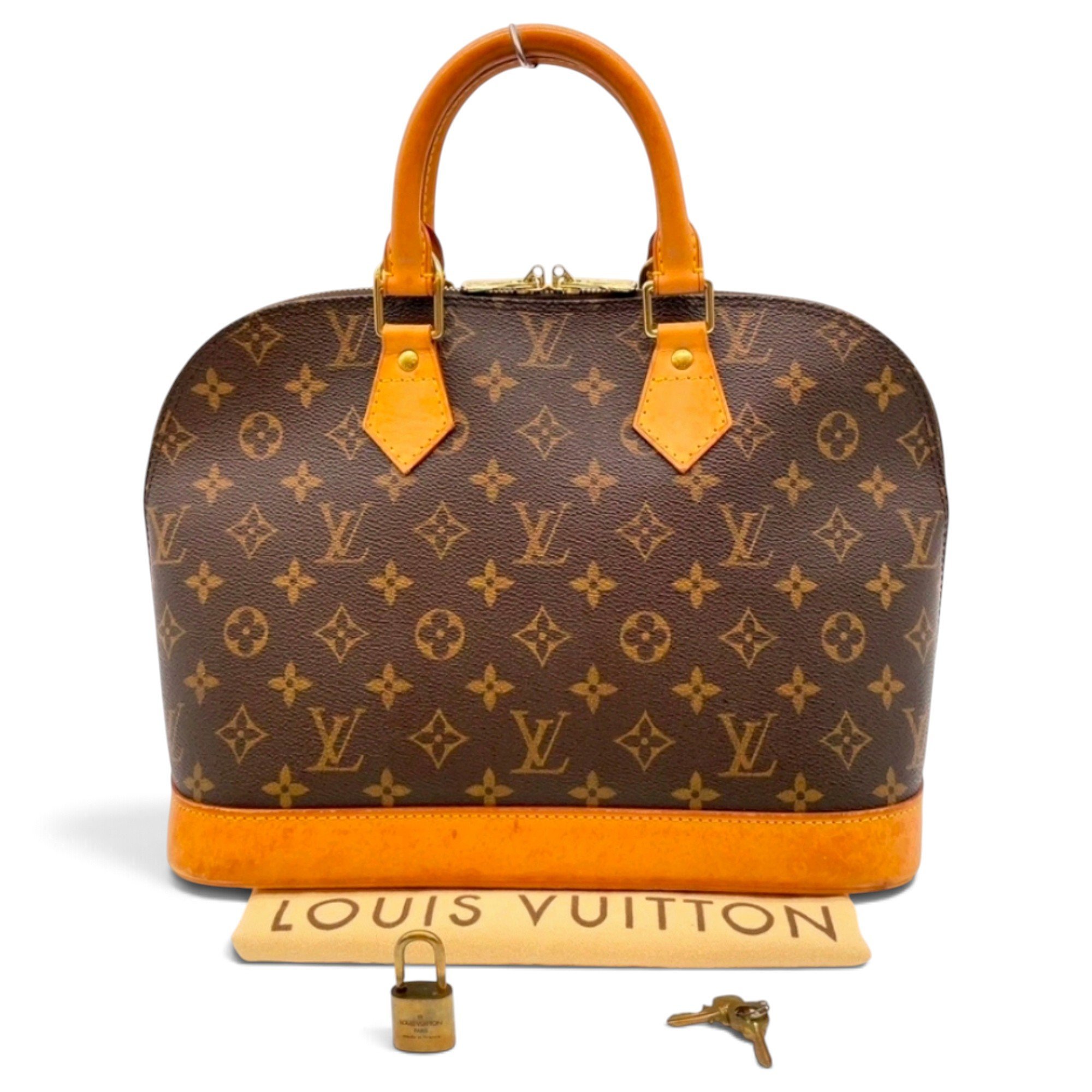 Alma leather handbag
