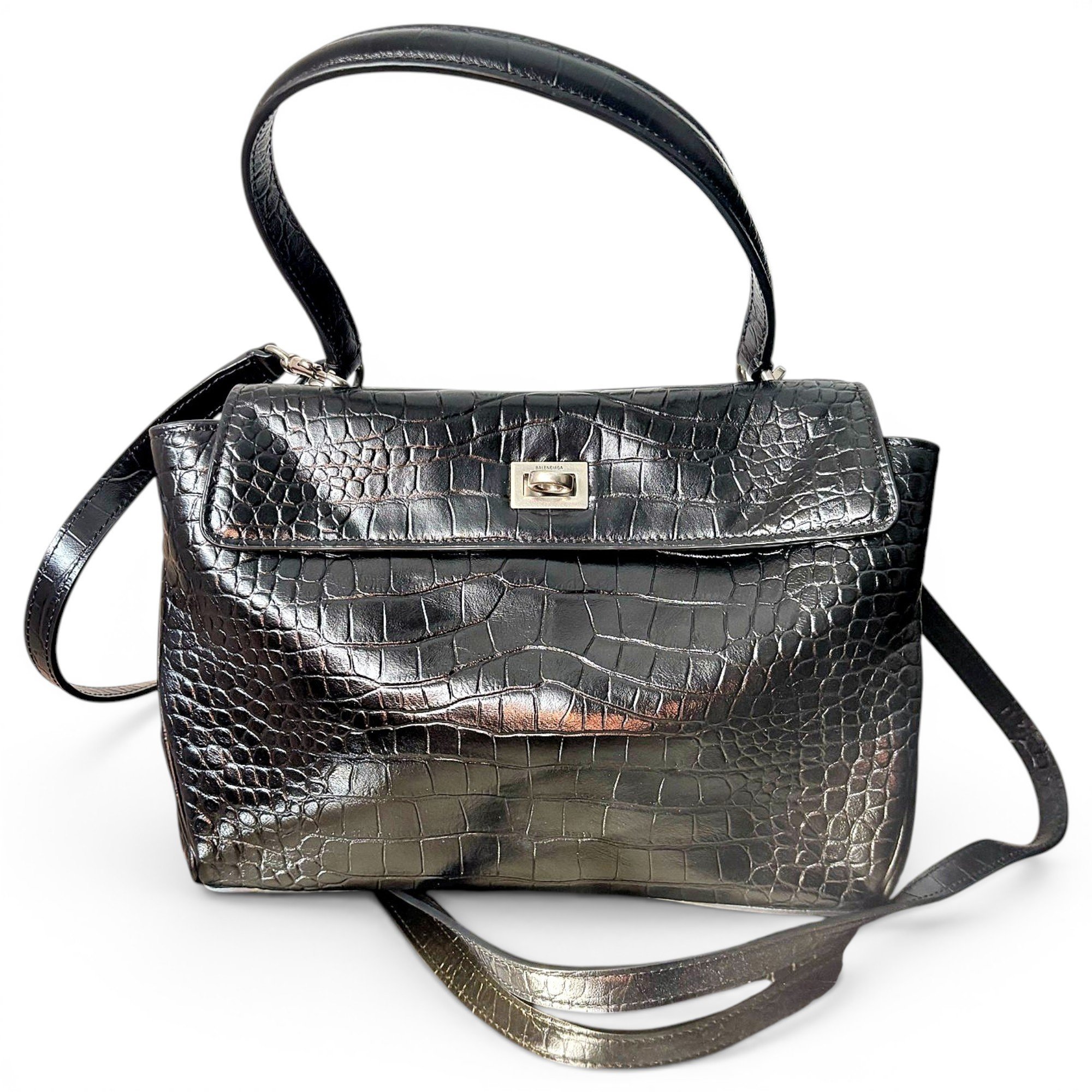 Rodeo leather satchel