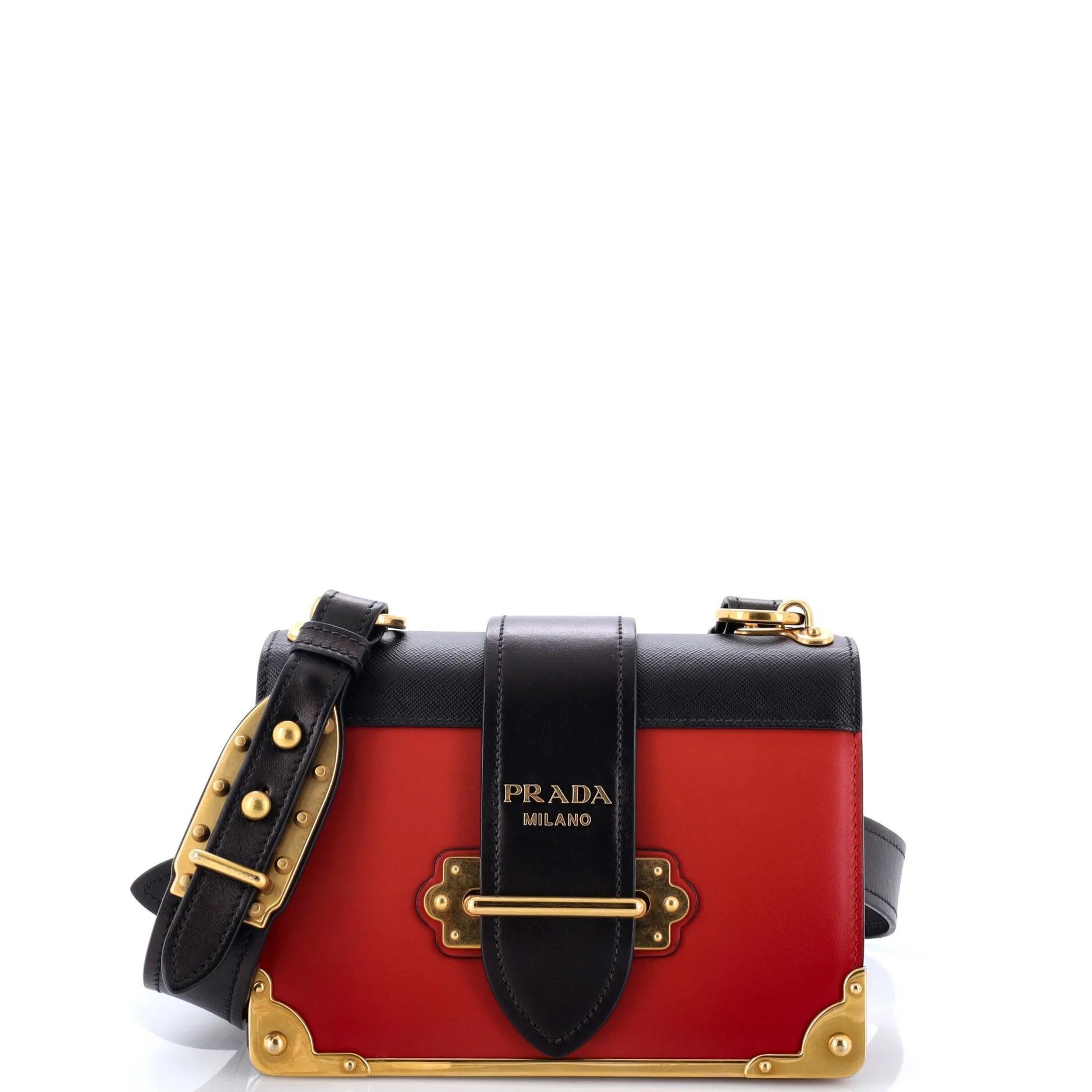 Leather crossbody bag