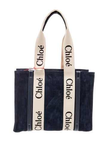 Chloe Suede Woody Tote Medium w/ Tags