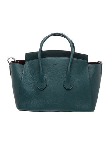 Leather Top Handle Bag