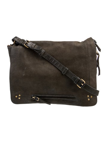 Jerome Dreyfuss Leather Messenger Bag