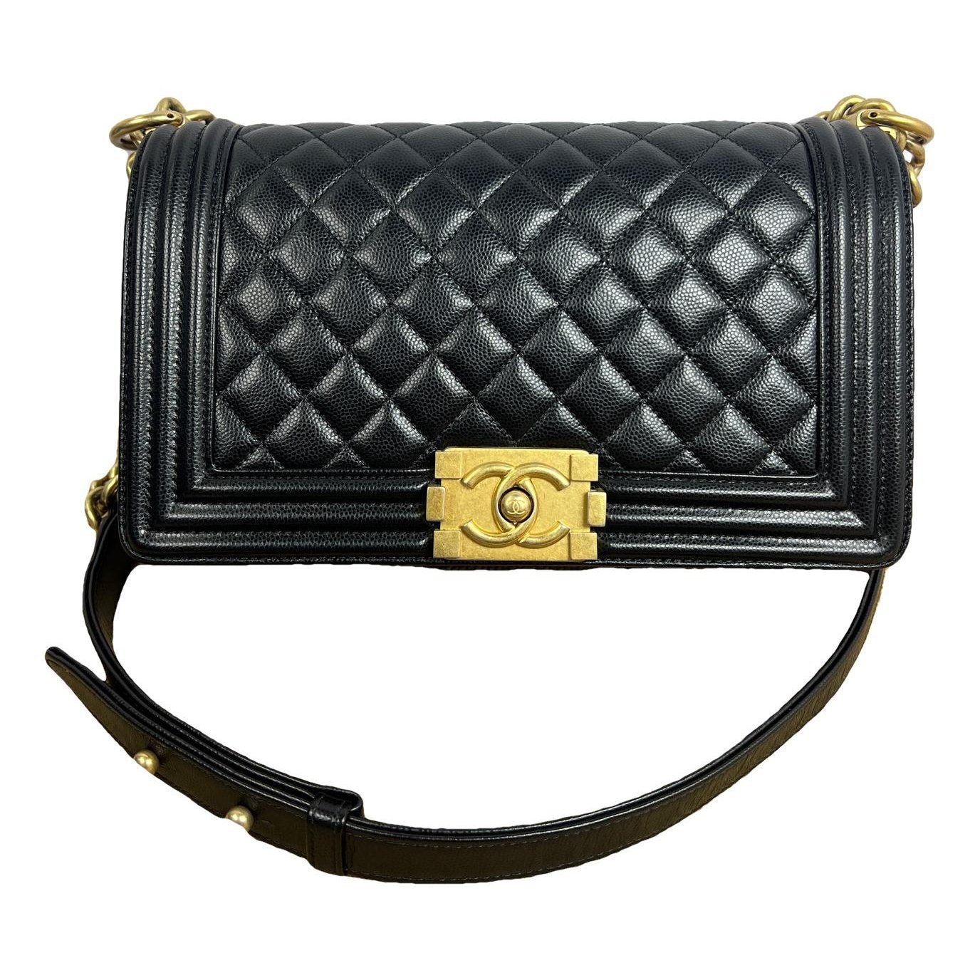 Boy leather crossbody bag