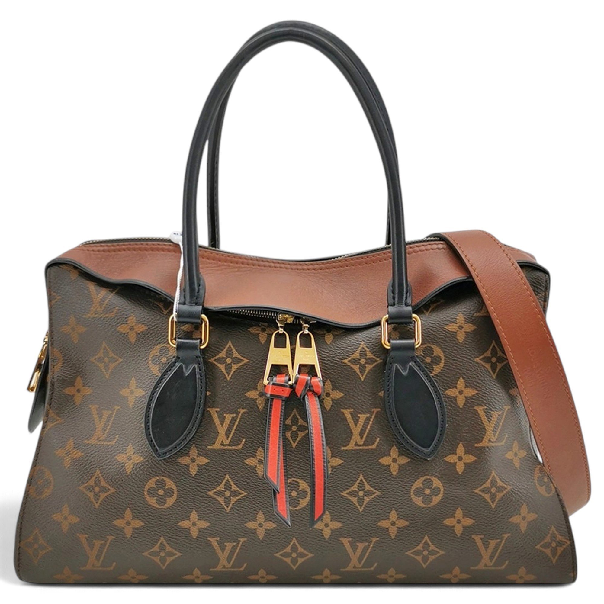 Tuileries leather handbag