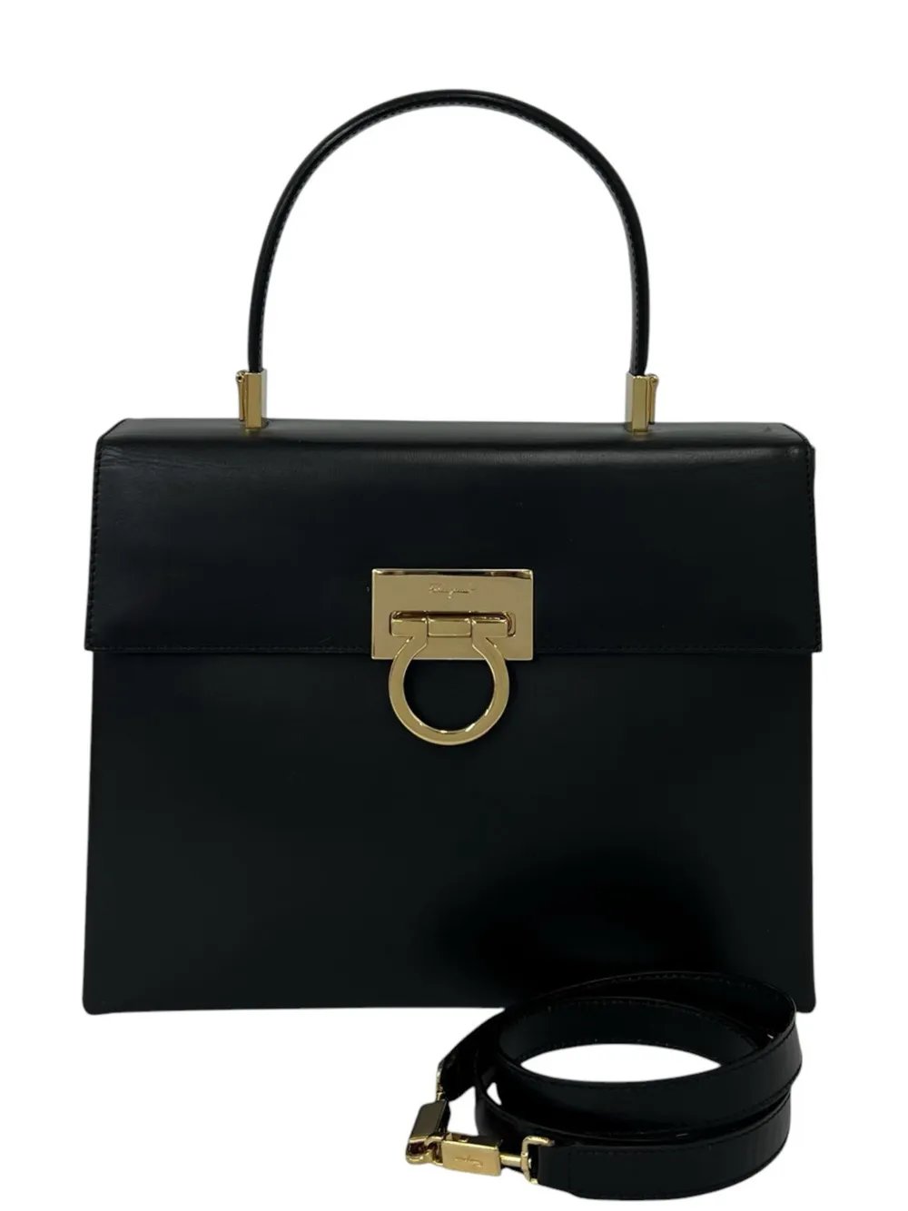 2010-2026 Leather Gancini satchel