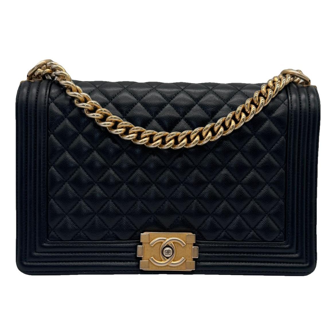 Boy leather crossbody bag
