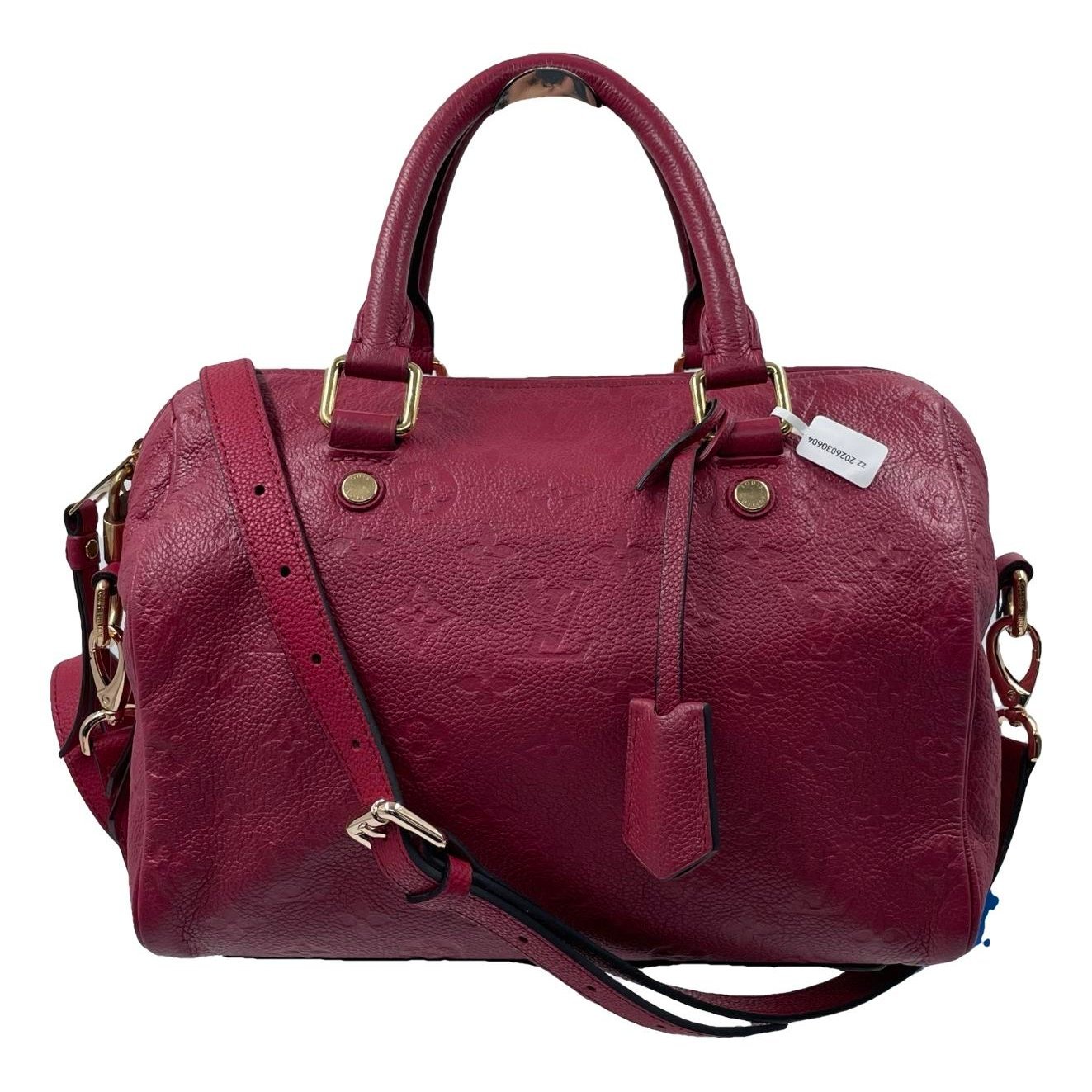 Speedy Bandoulière leather crossbody bag