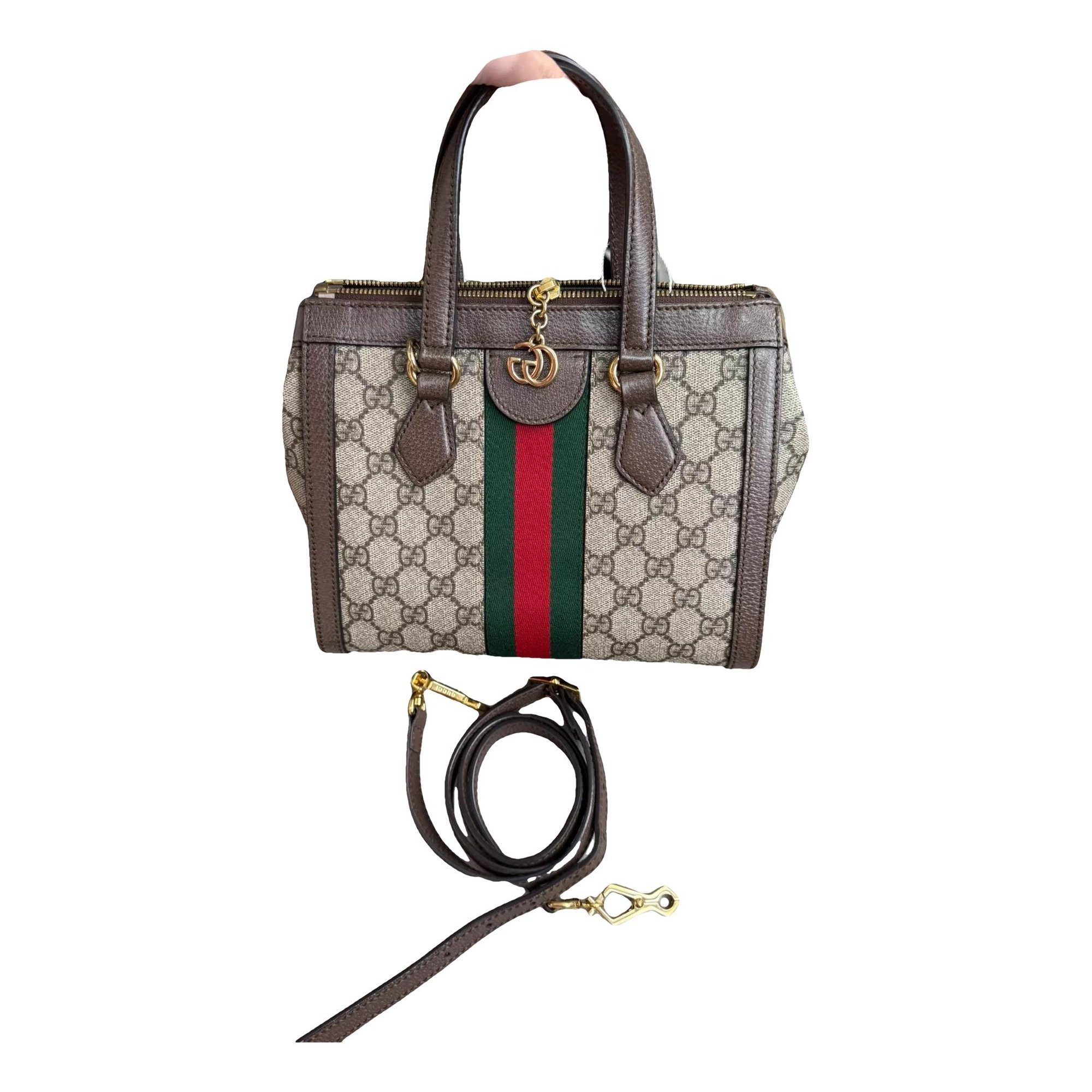 Ophidia Zip Around Camera leather handbag