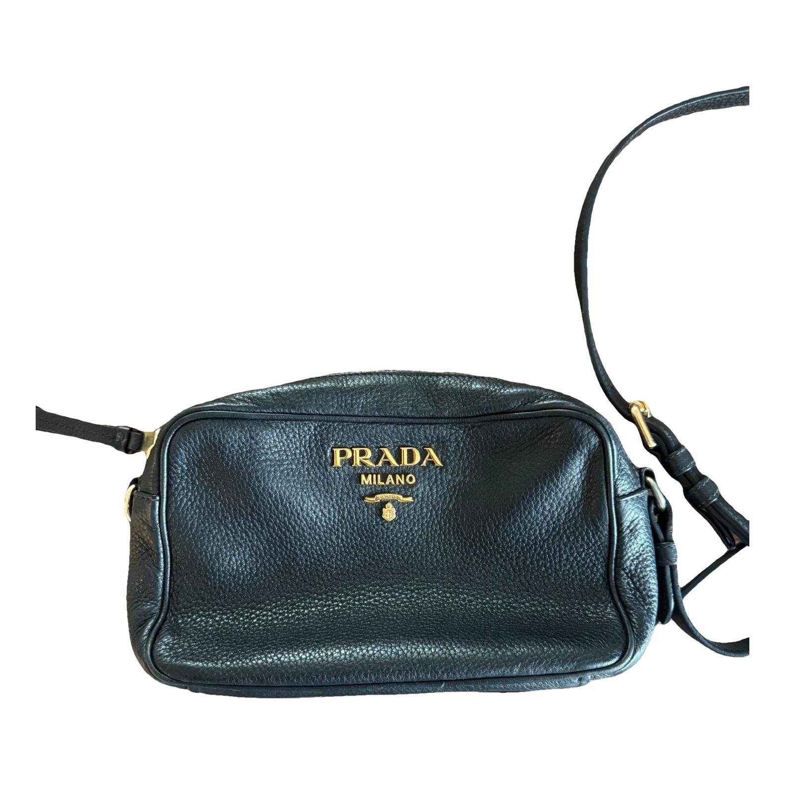 Leather crossbody bag