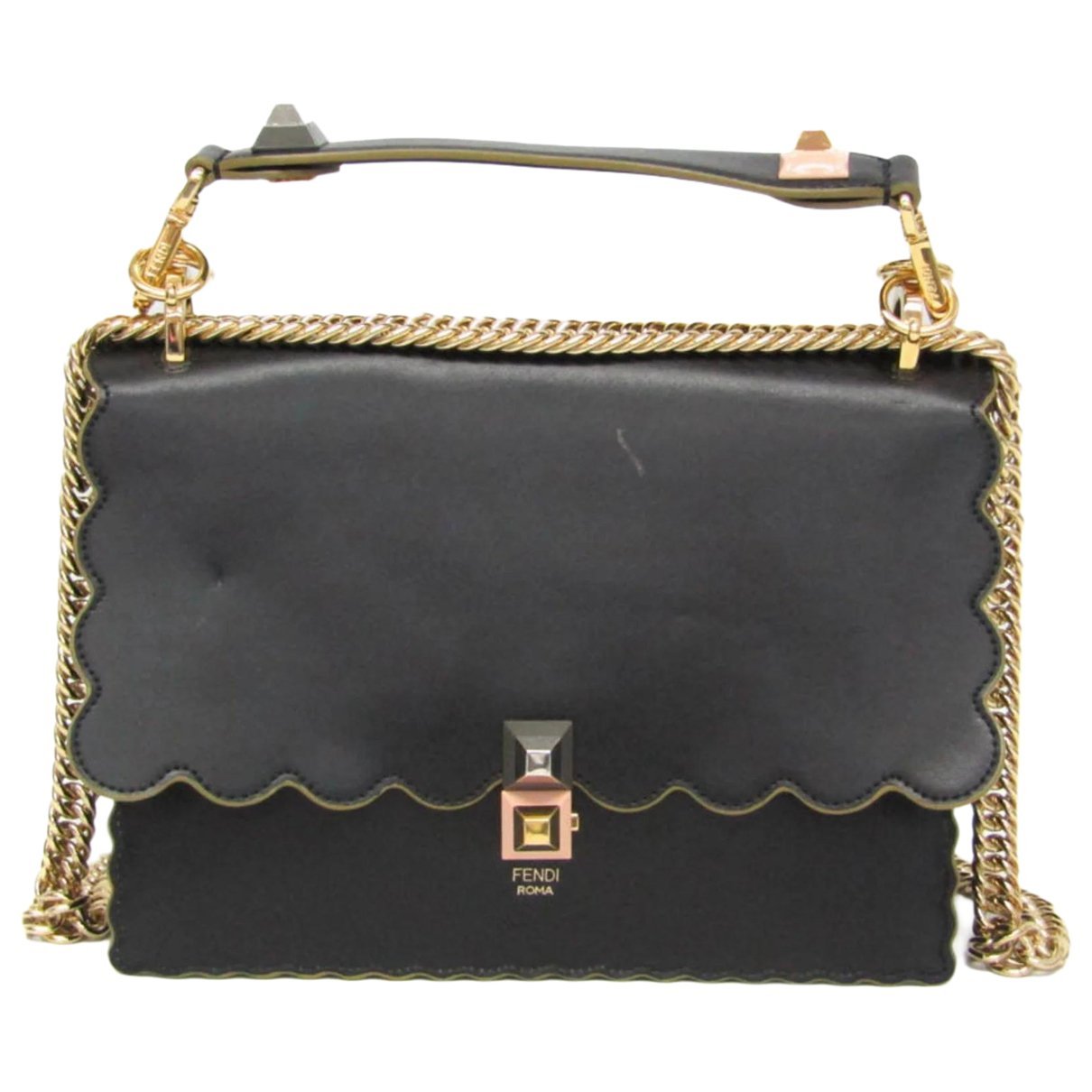 Kan I leather handbag