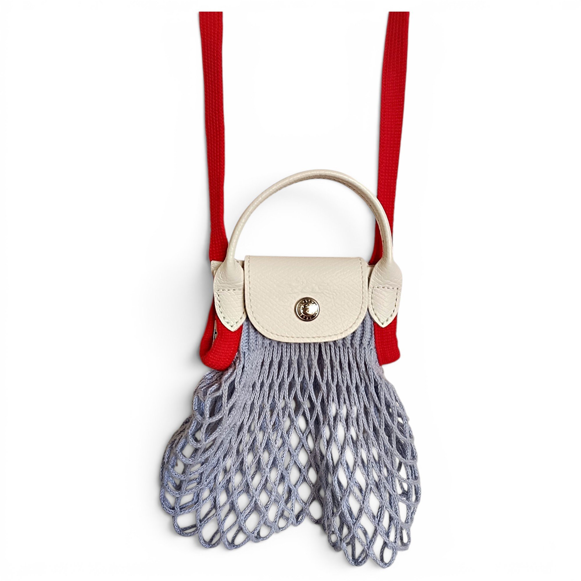Pliage leather crossbody bag
