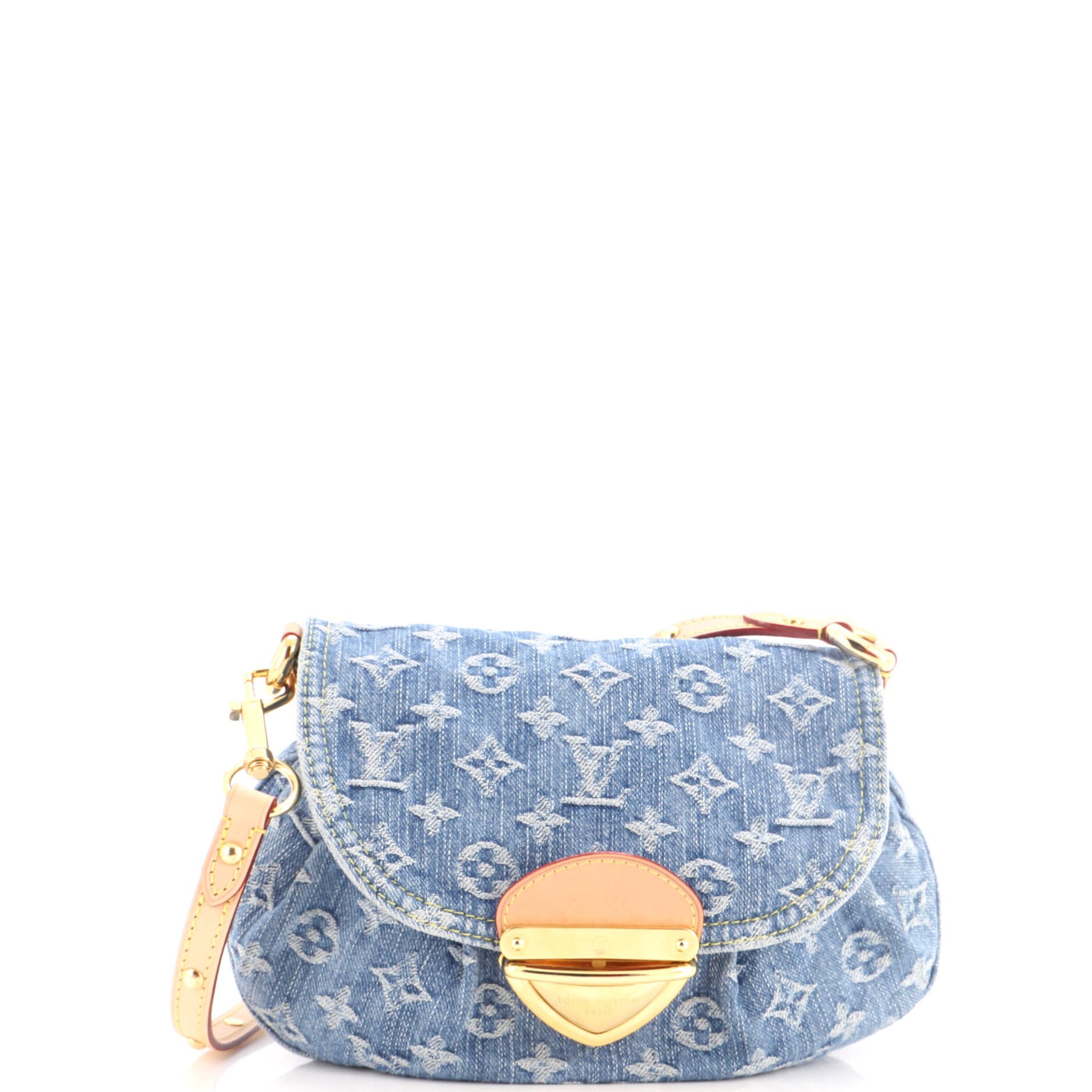 Sunset Handbag LV Remix Monogram Denim
