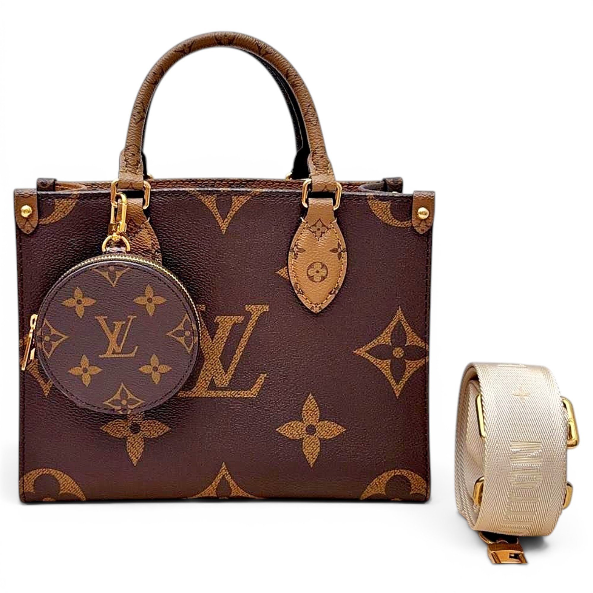 Louis Vuitton Onthego leather handbag