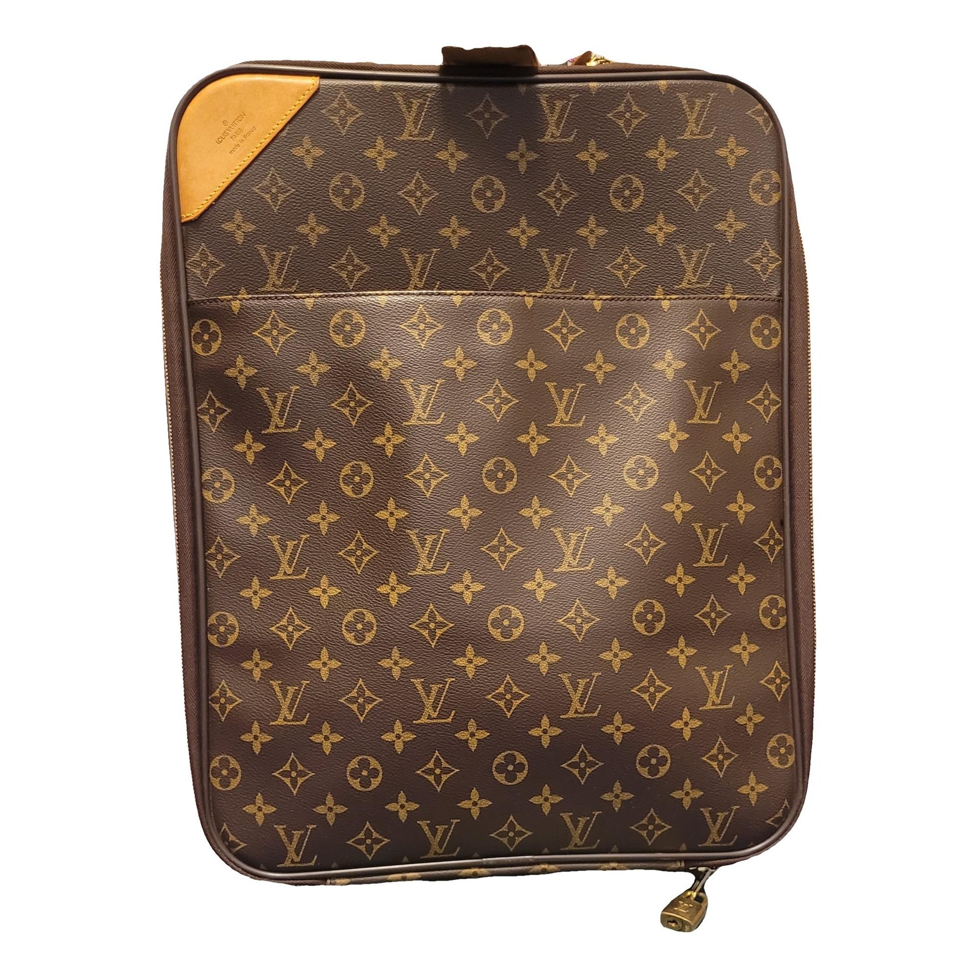 Pegase leather travel bag