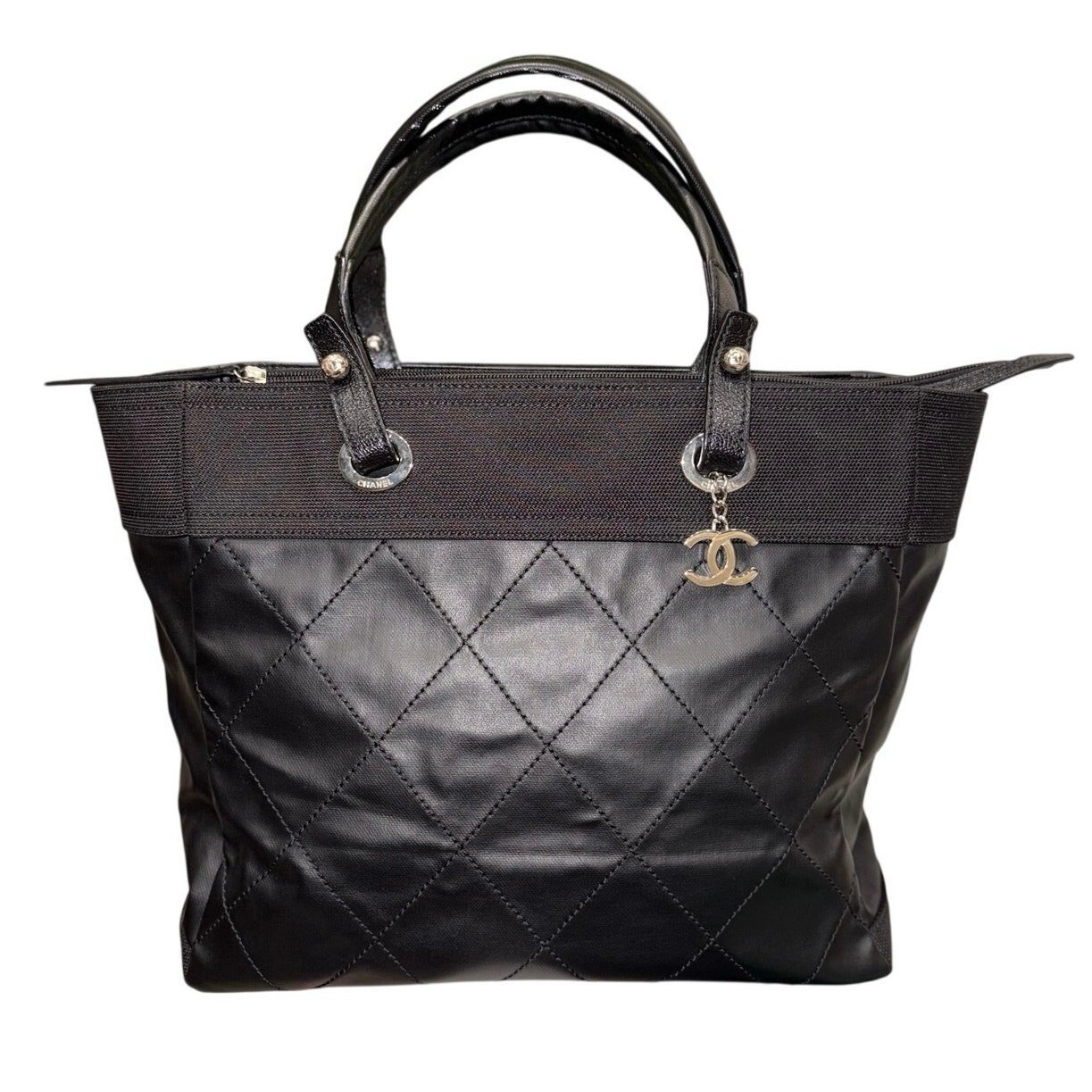 Paris-Biarritz leather tote