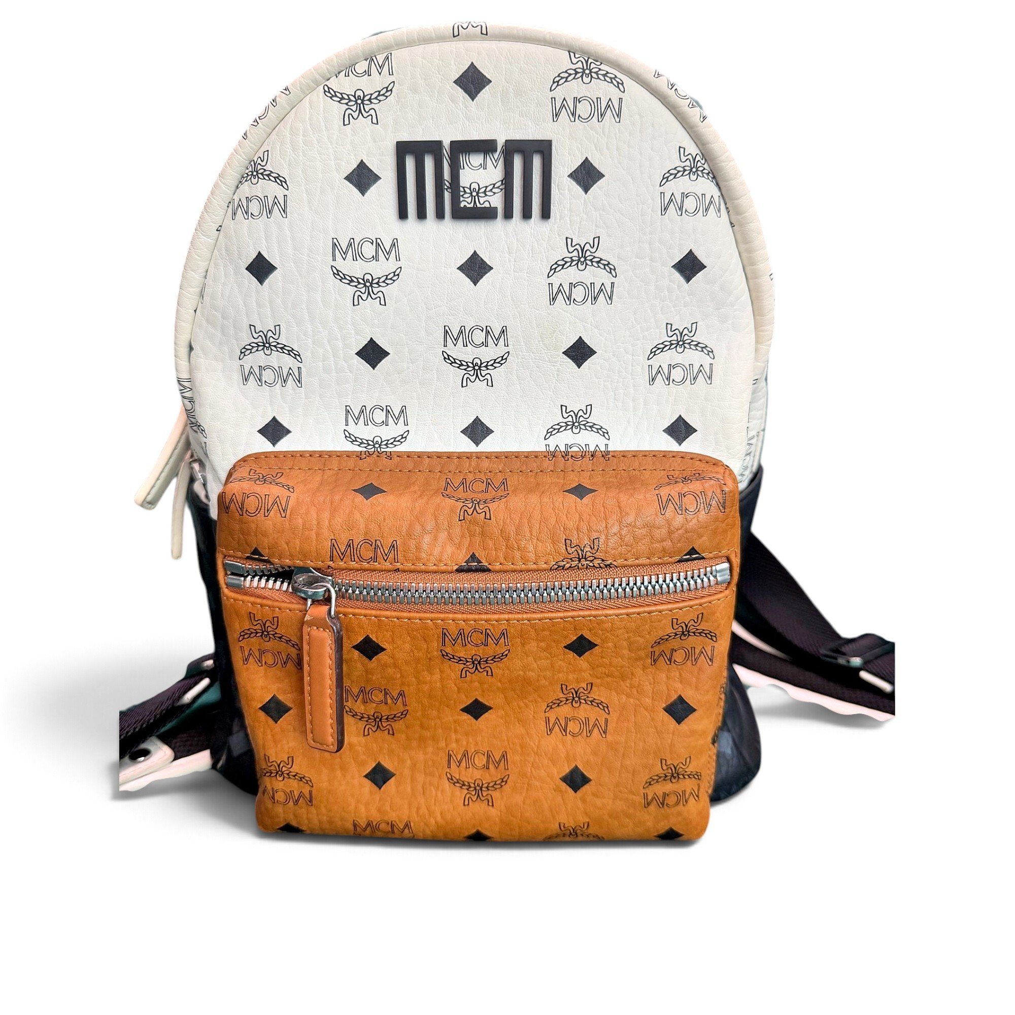 Stark leather backpack
