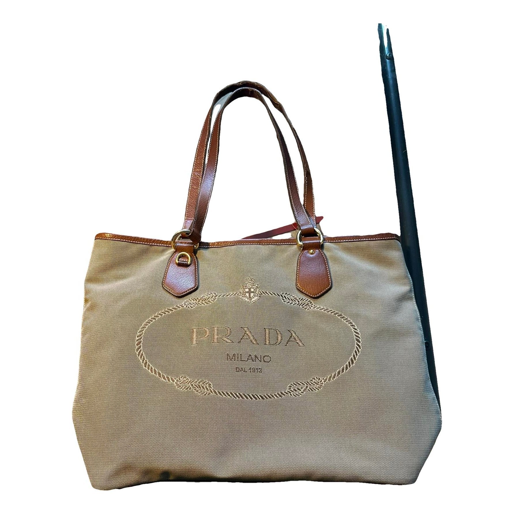 Leather tote