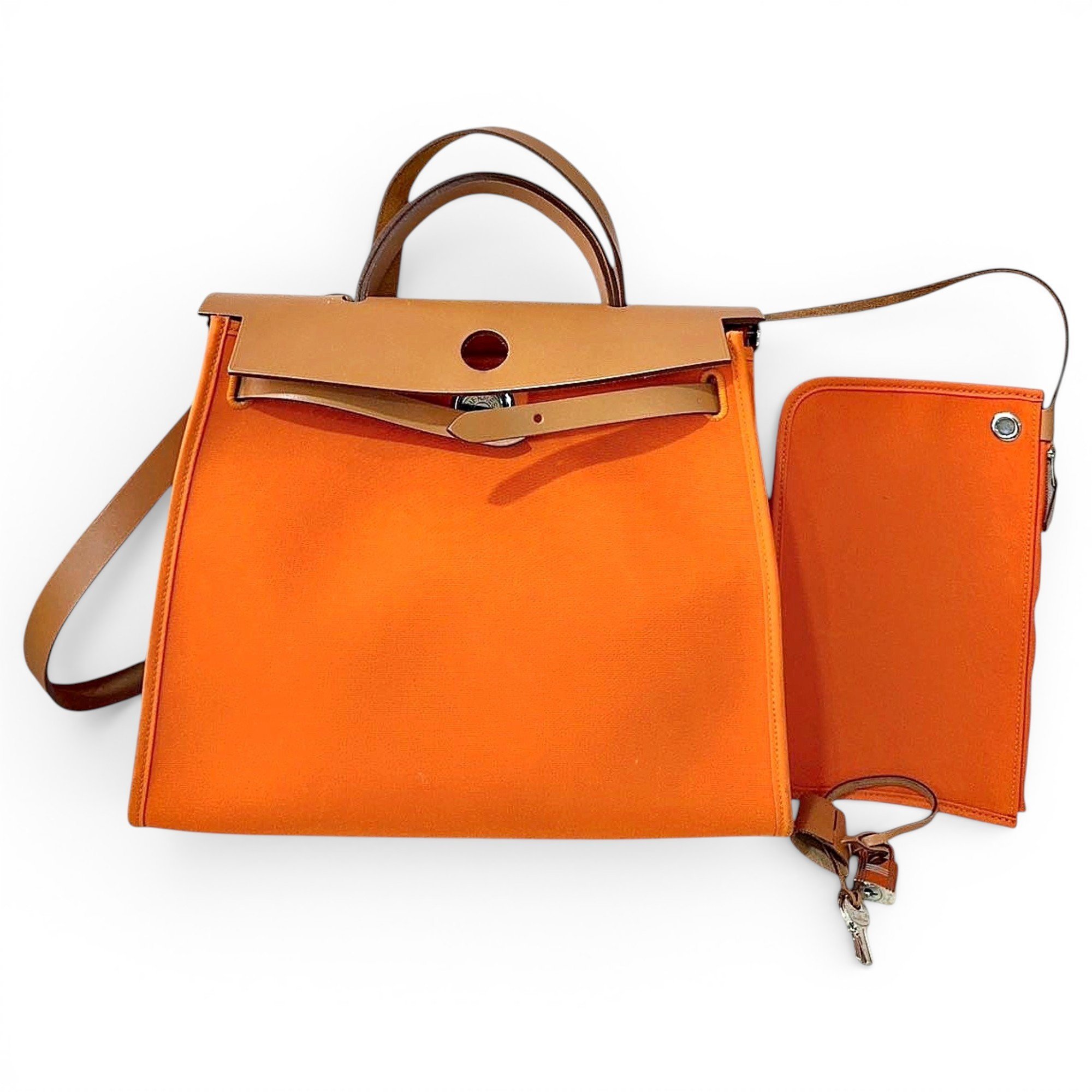 Herbag leather handbag