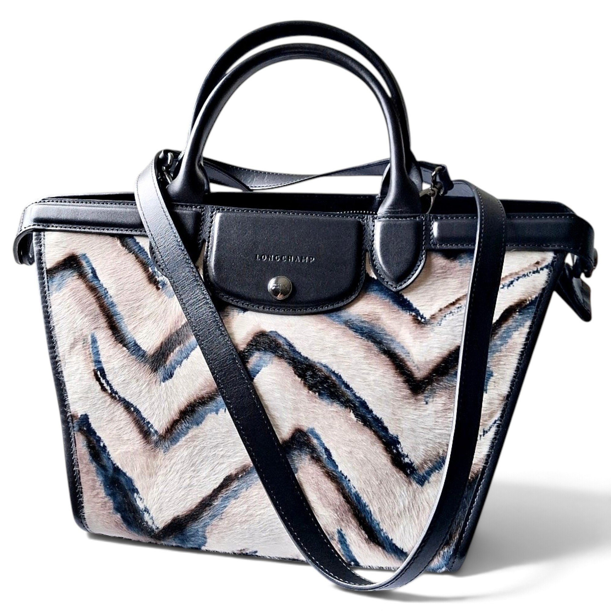 Longchamp Heritage leather handbag