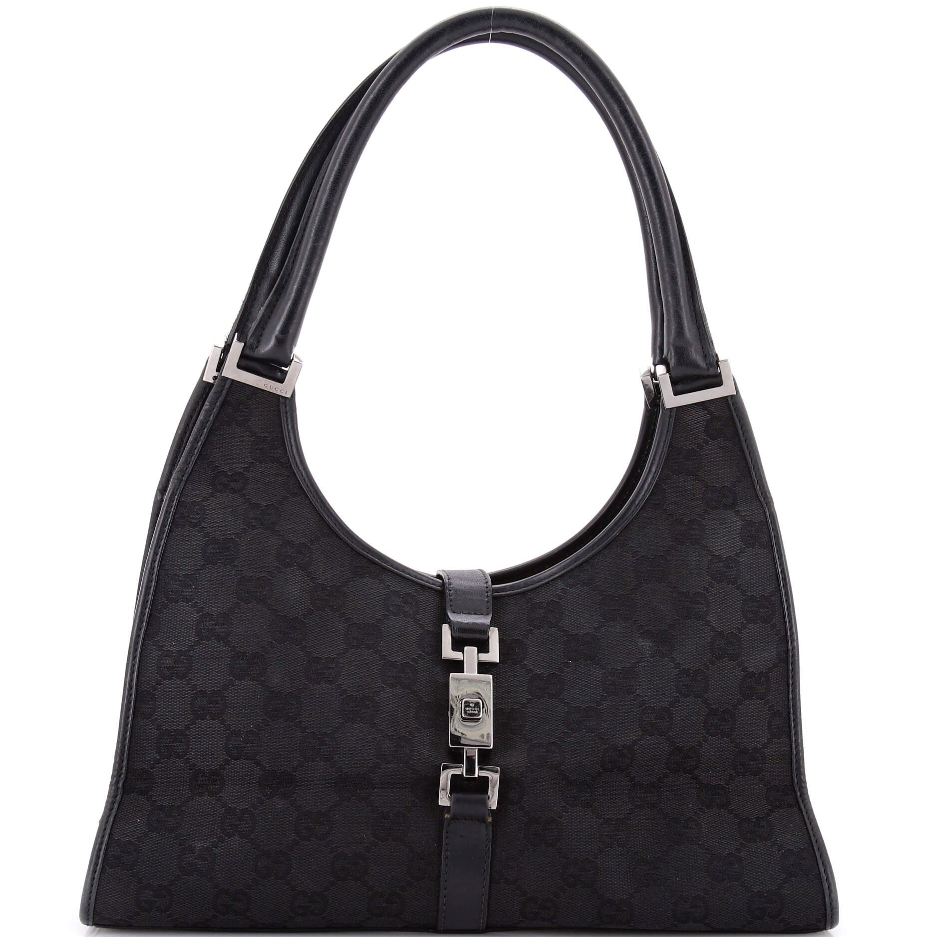 Vintage Bardot Hobo GG Canvas with Leather Medium