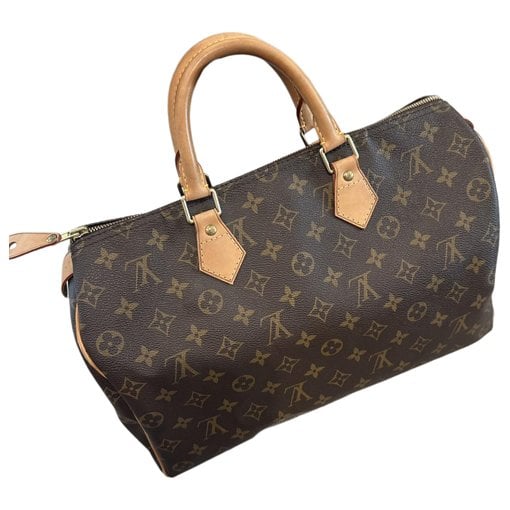 Speedy leather handbag