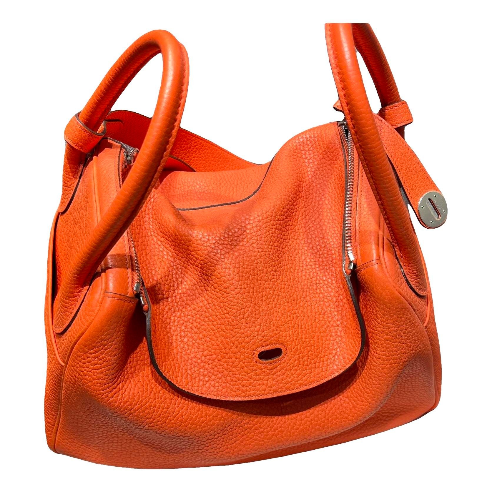 Lindy leather handbag