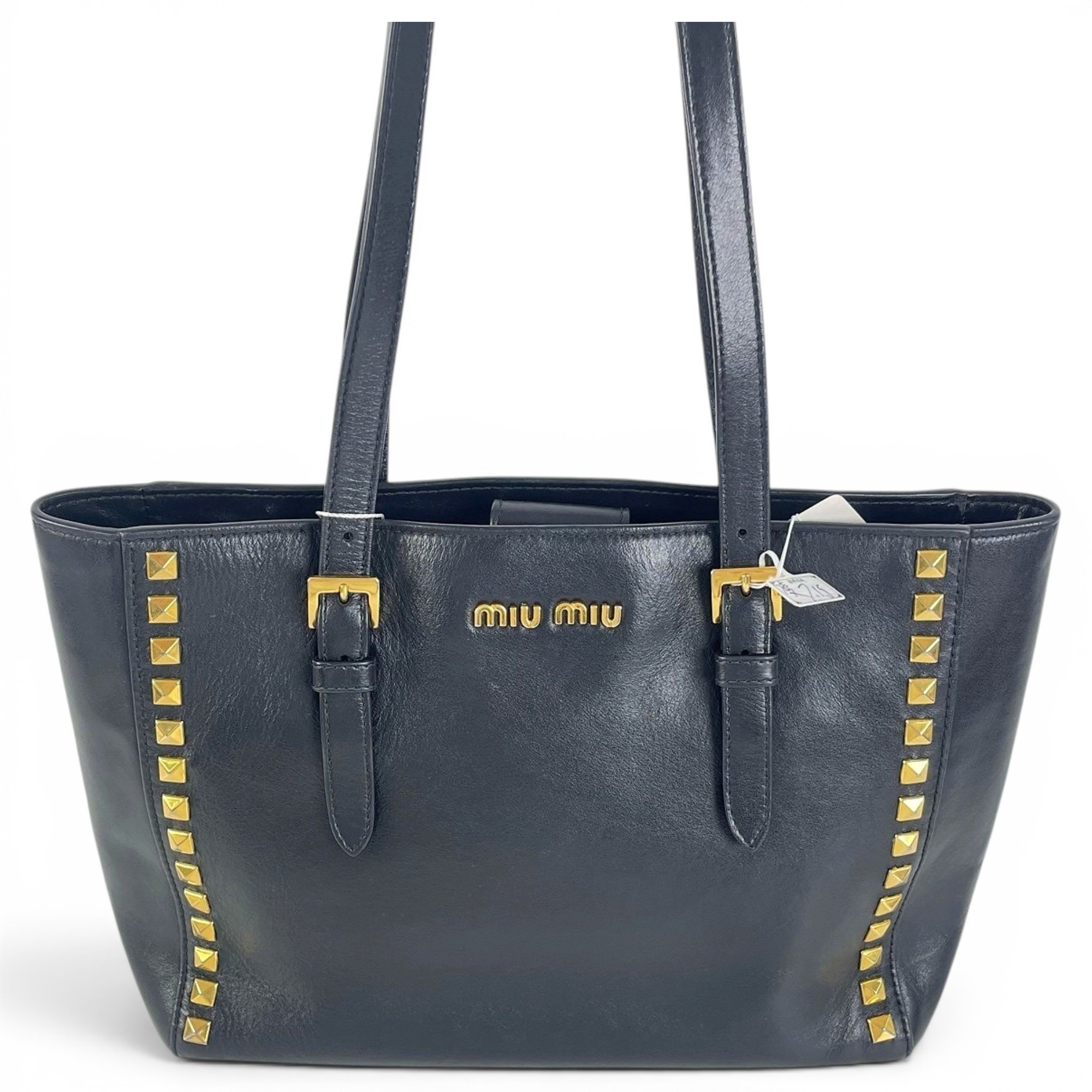 Leather tote