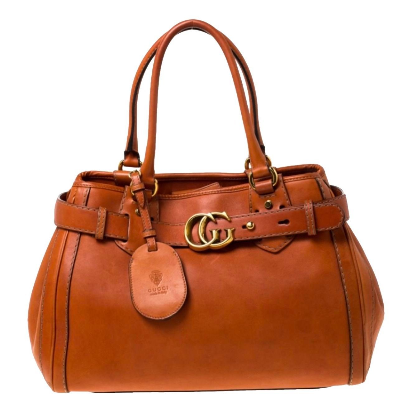GG Running leather handbag