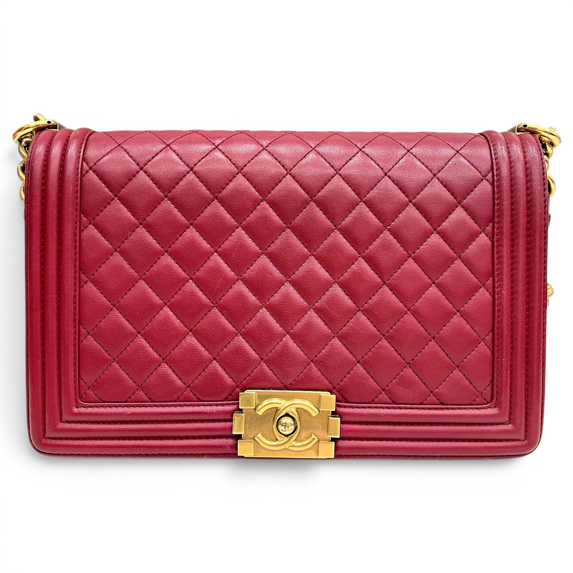 Boy leather crossbody bag