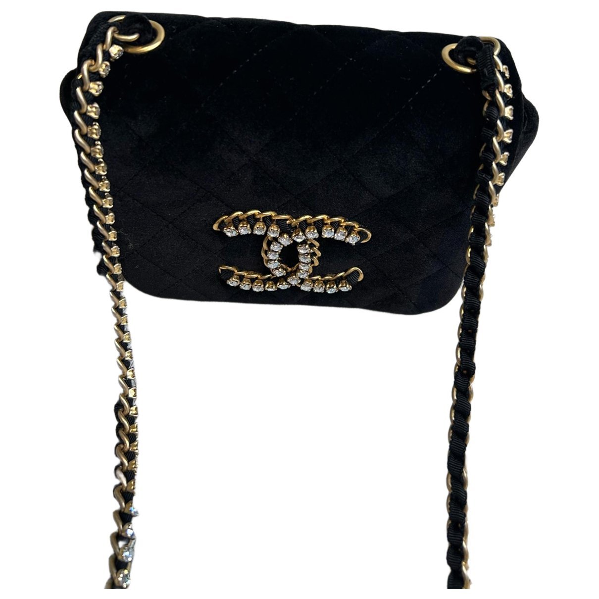 Timeless/Classique velvet handbag