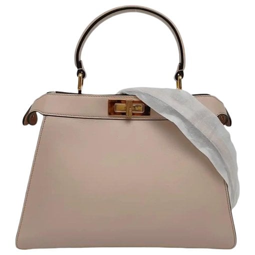 Fendi Peekaboo leather handbag