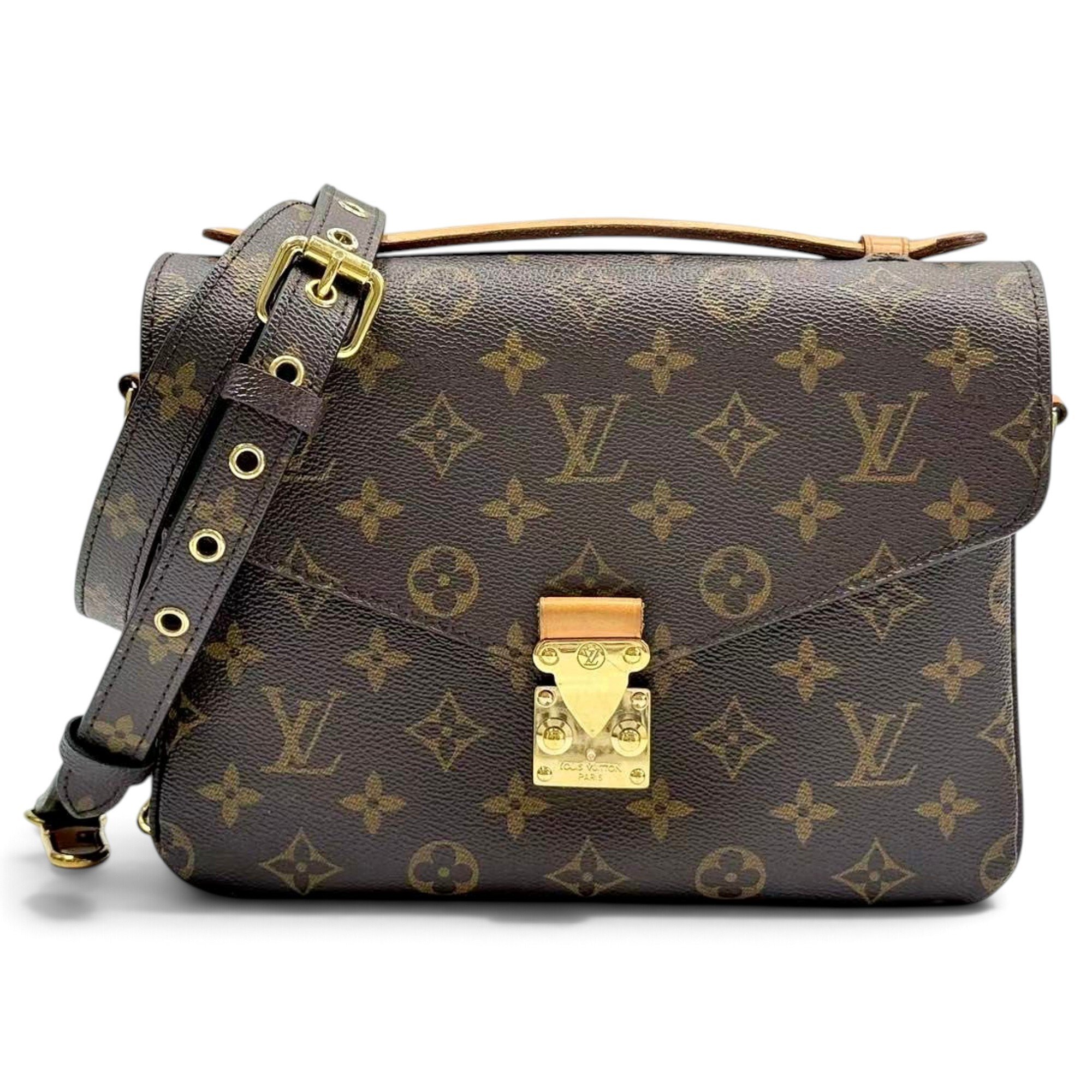 Metis leather crossbody bag