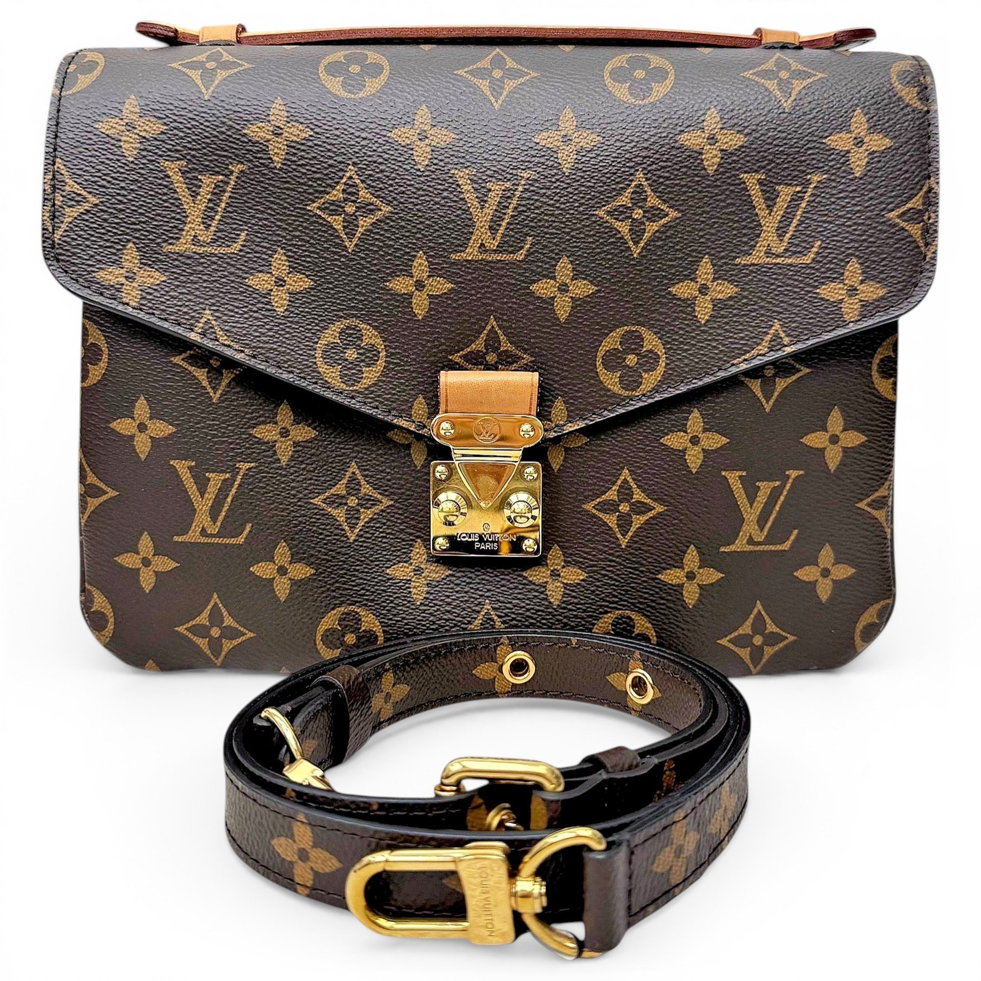 Metis leather handbag
