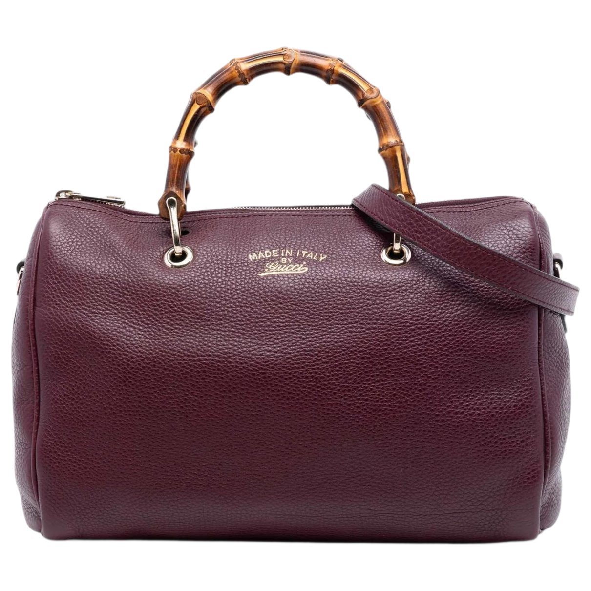 Bamboo leather tote