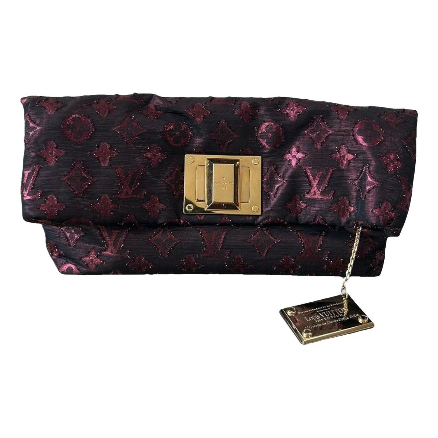 Altair cloth clutch bag