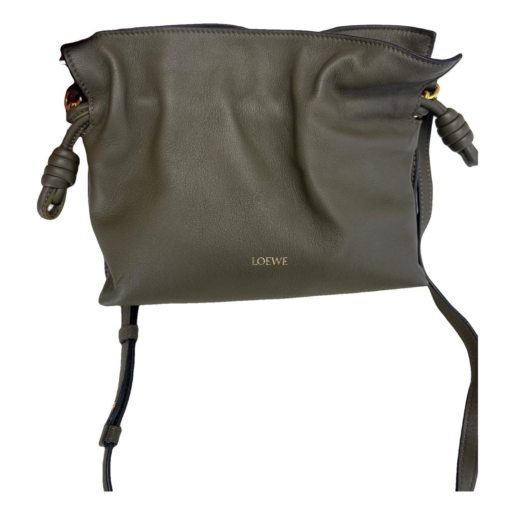 Flamenco leather handbag