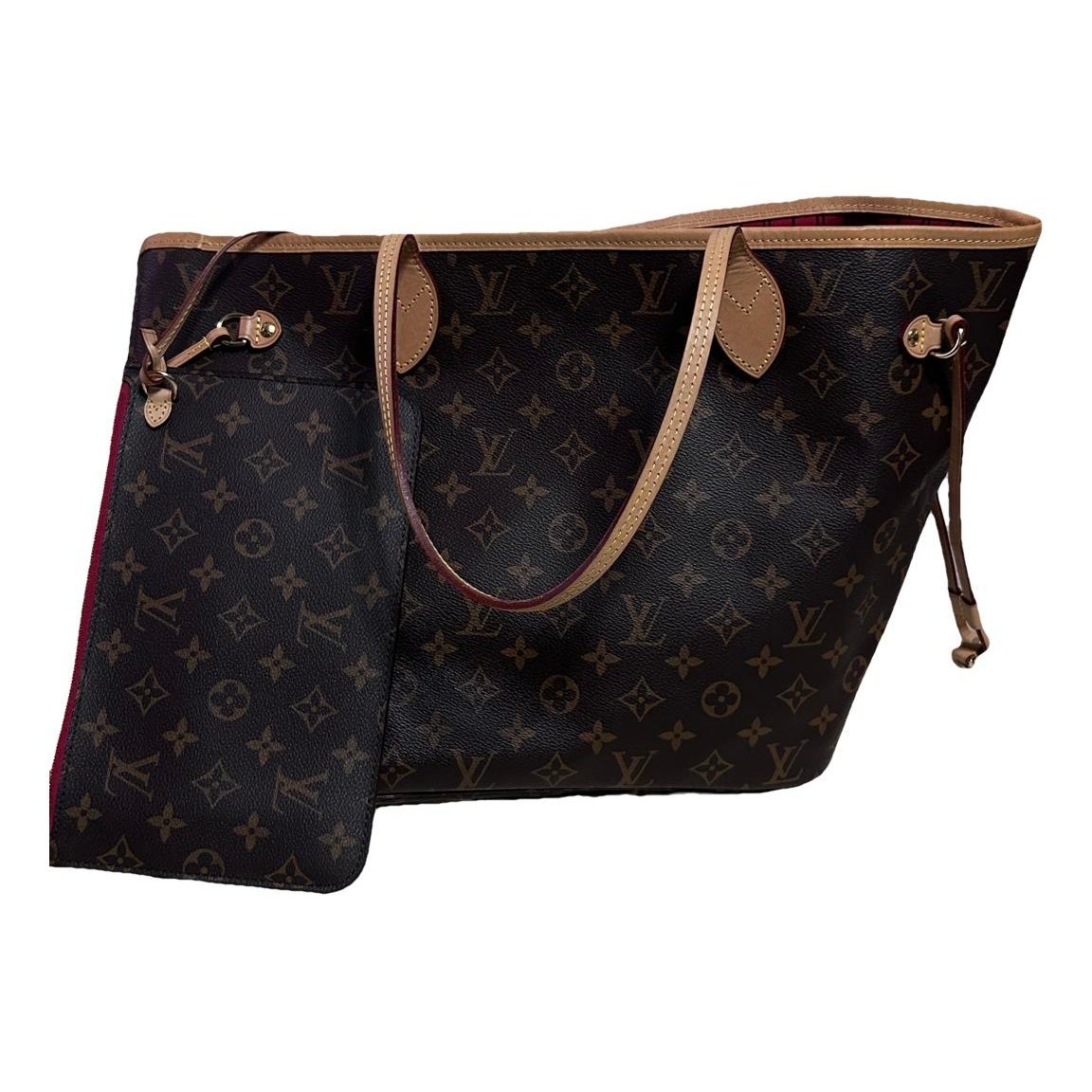 Neverfull leather tote