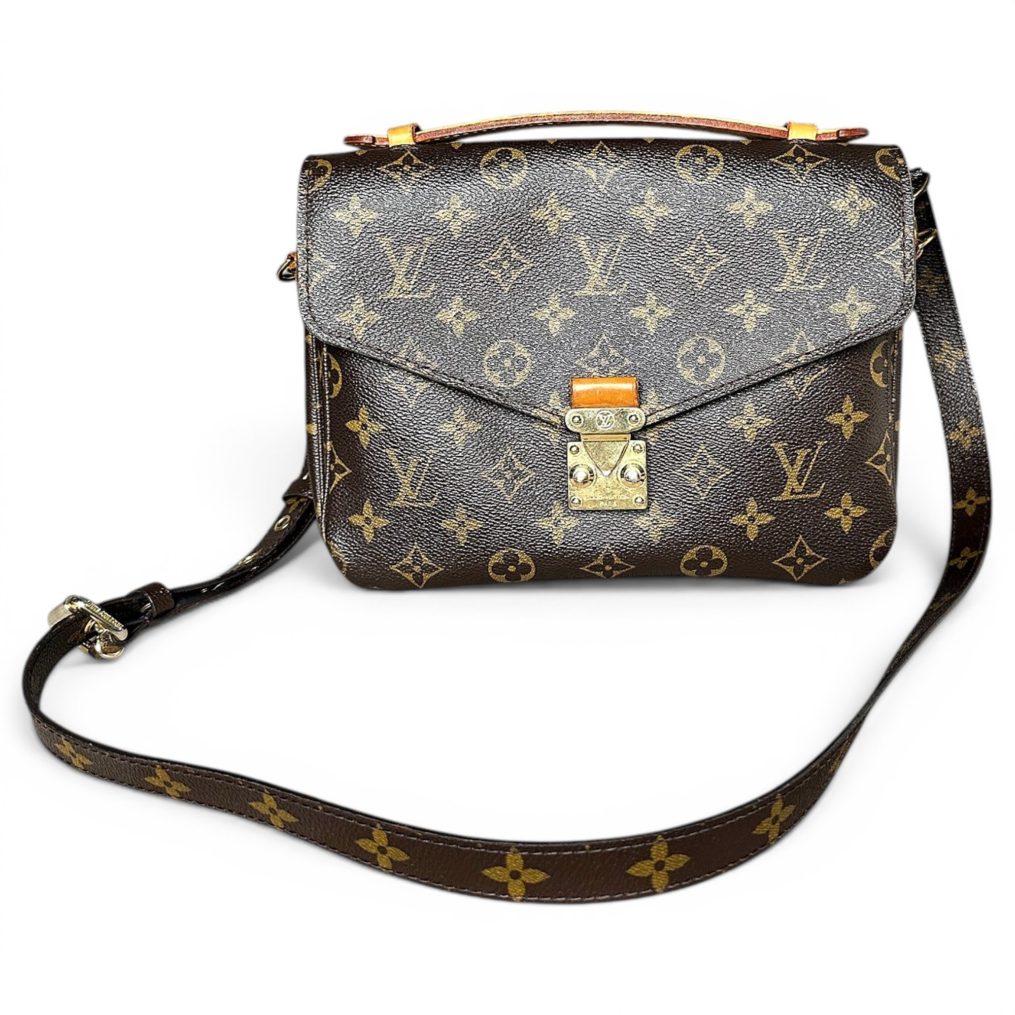 Metis leather handbag