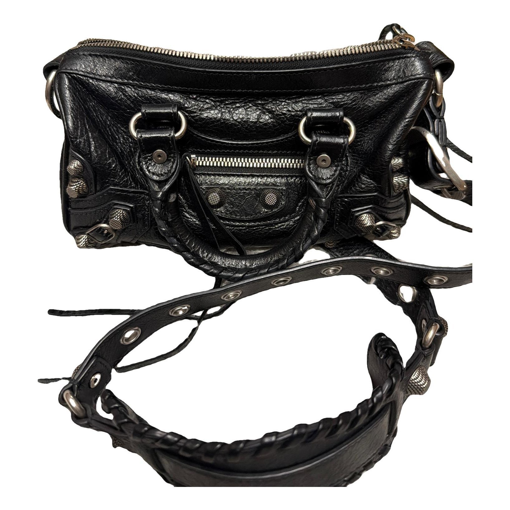 Le Cagole leather handbag