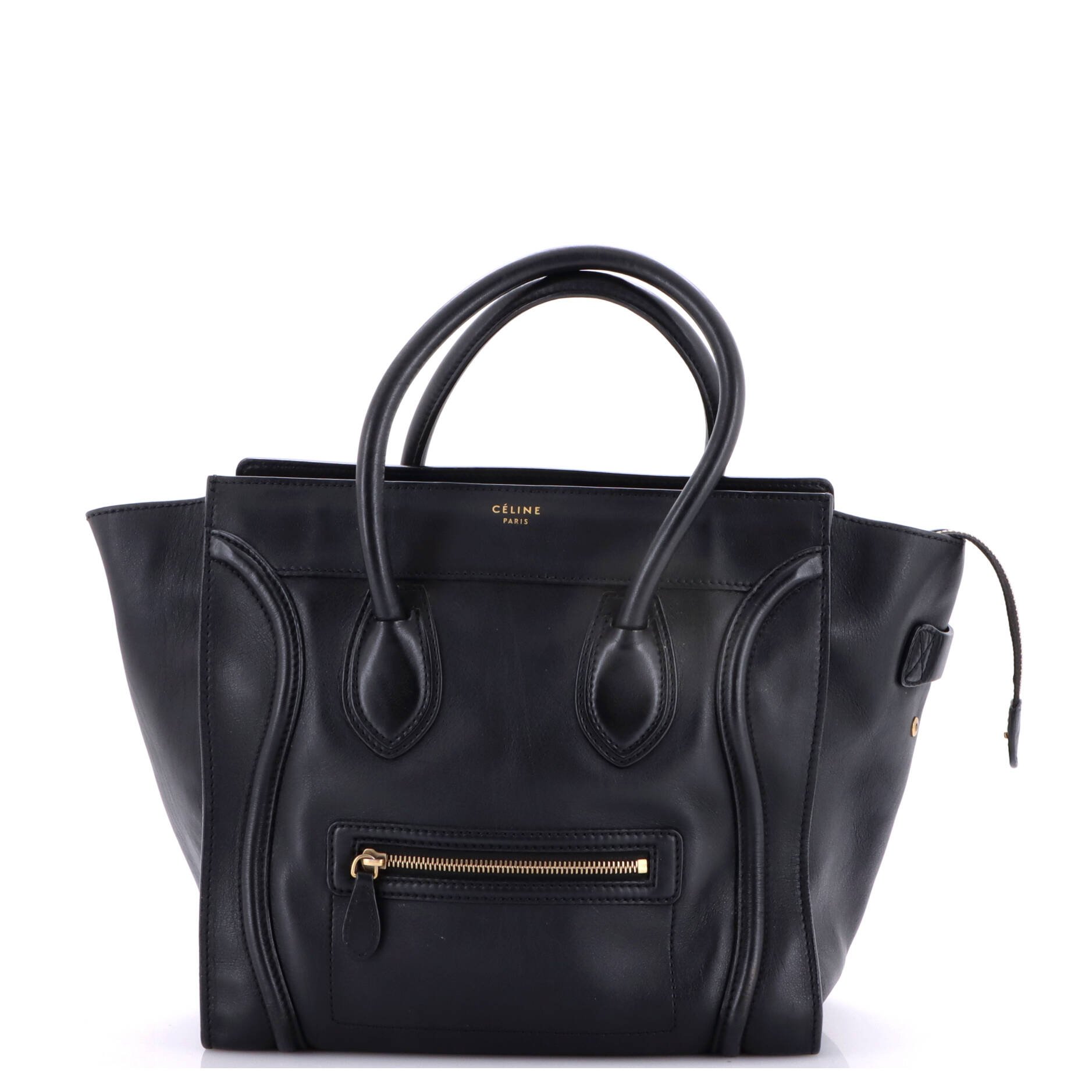 Luggage Bag Smooth Leather Mini