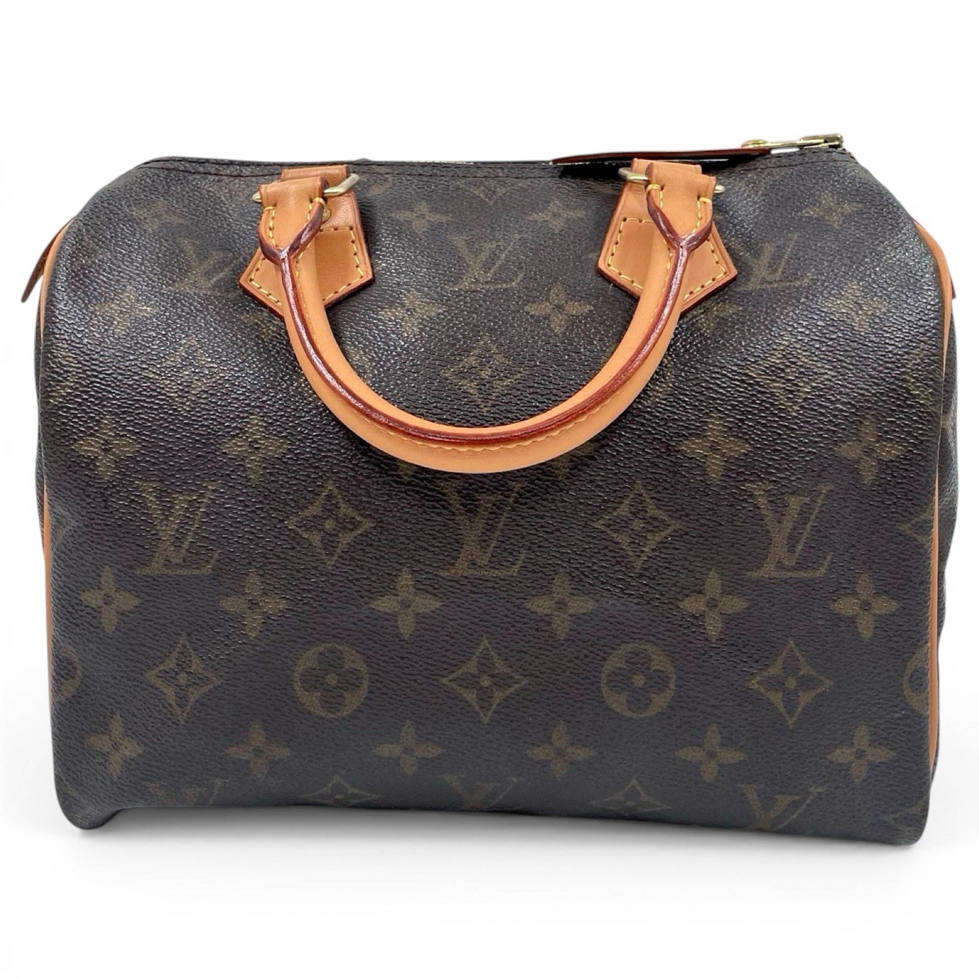 Speedy leather handbag