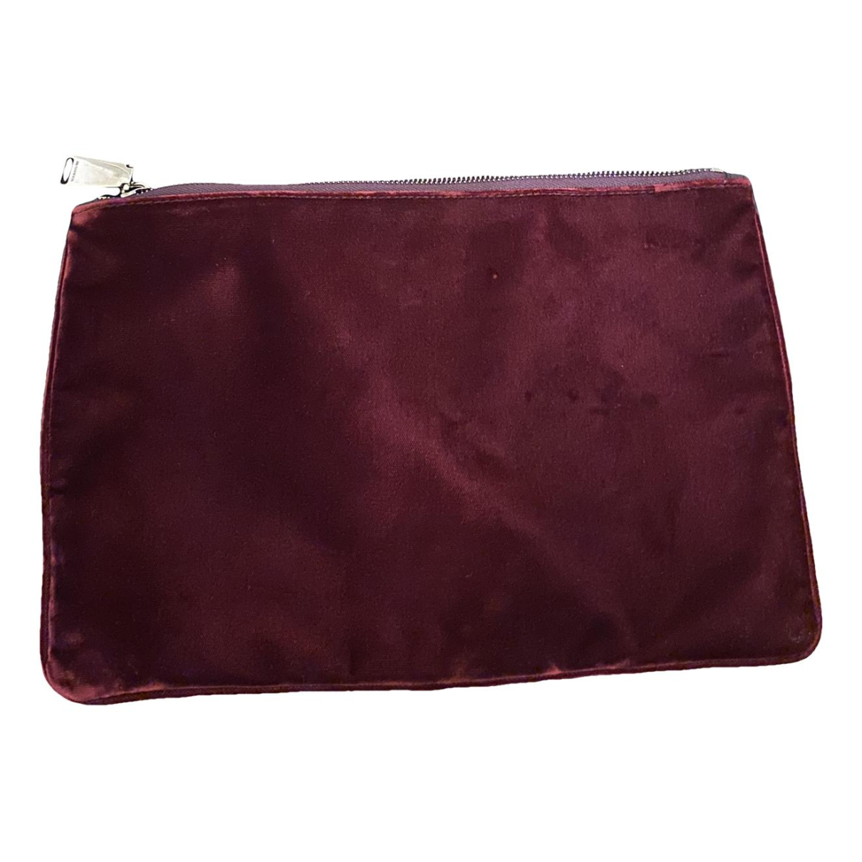 Jil Sander Velvet clutch bag