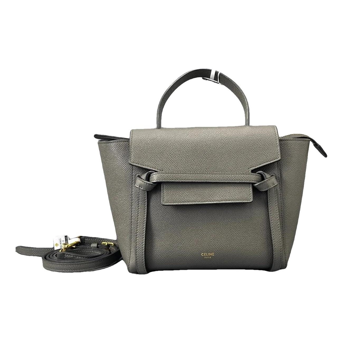 Belt leather mini bag